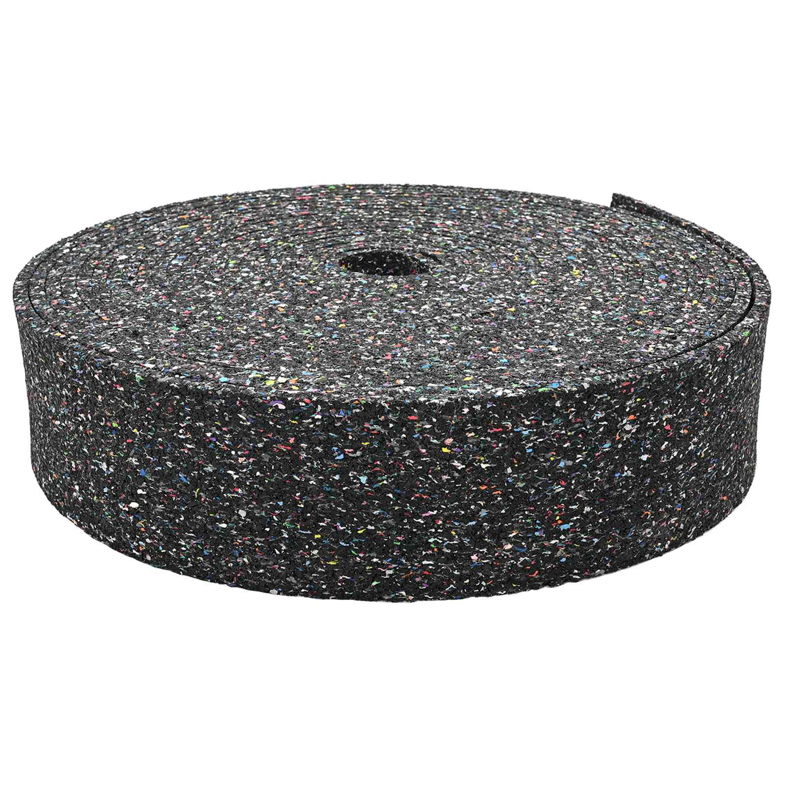 Rubbergranulaatrol Zwart 2000 x 10 x 0,3 cm Rubber is nu te koop bij PeponiXL, paradijselijk wonen!