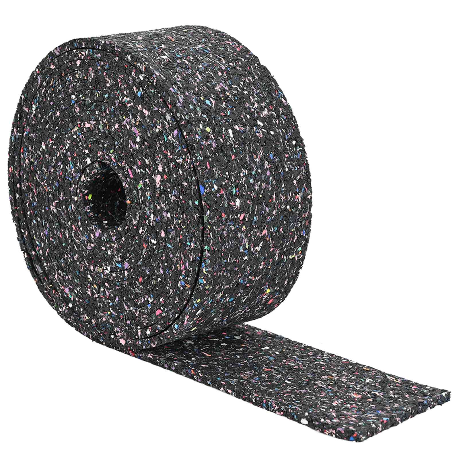 Rubbergranulaatrol Zwart 200 x 10 x 0,6 cm Rubber is nu te koop bij PeponiXL, paradijselijk wonen!