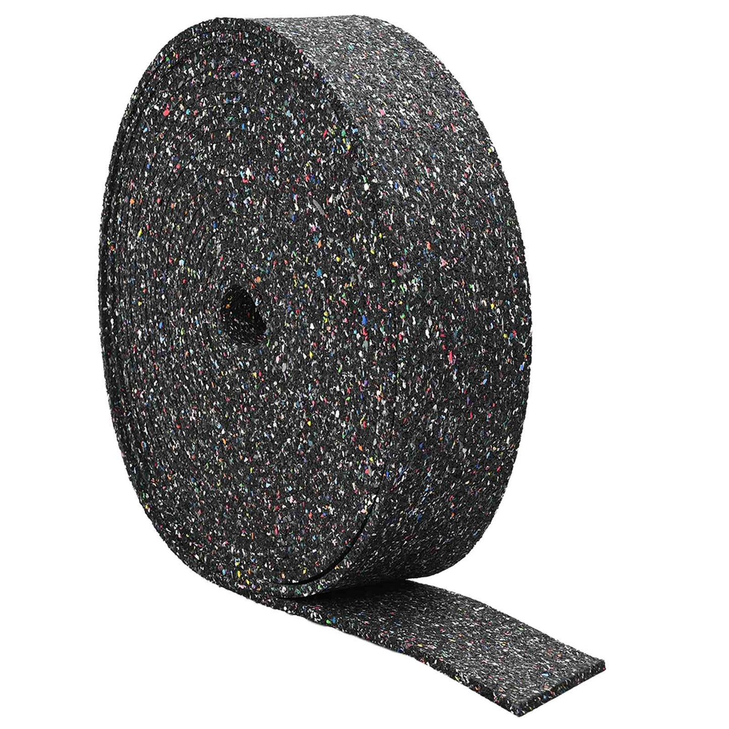 Rubbergranulaatrol Zwart 2000 x 10 x 0,6 cm Rubber is nu te koop bij PeponiXL, paradijselijk wonen!