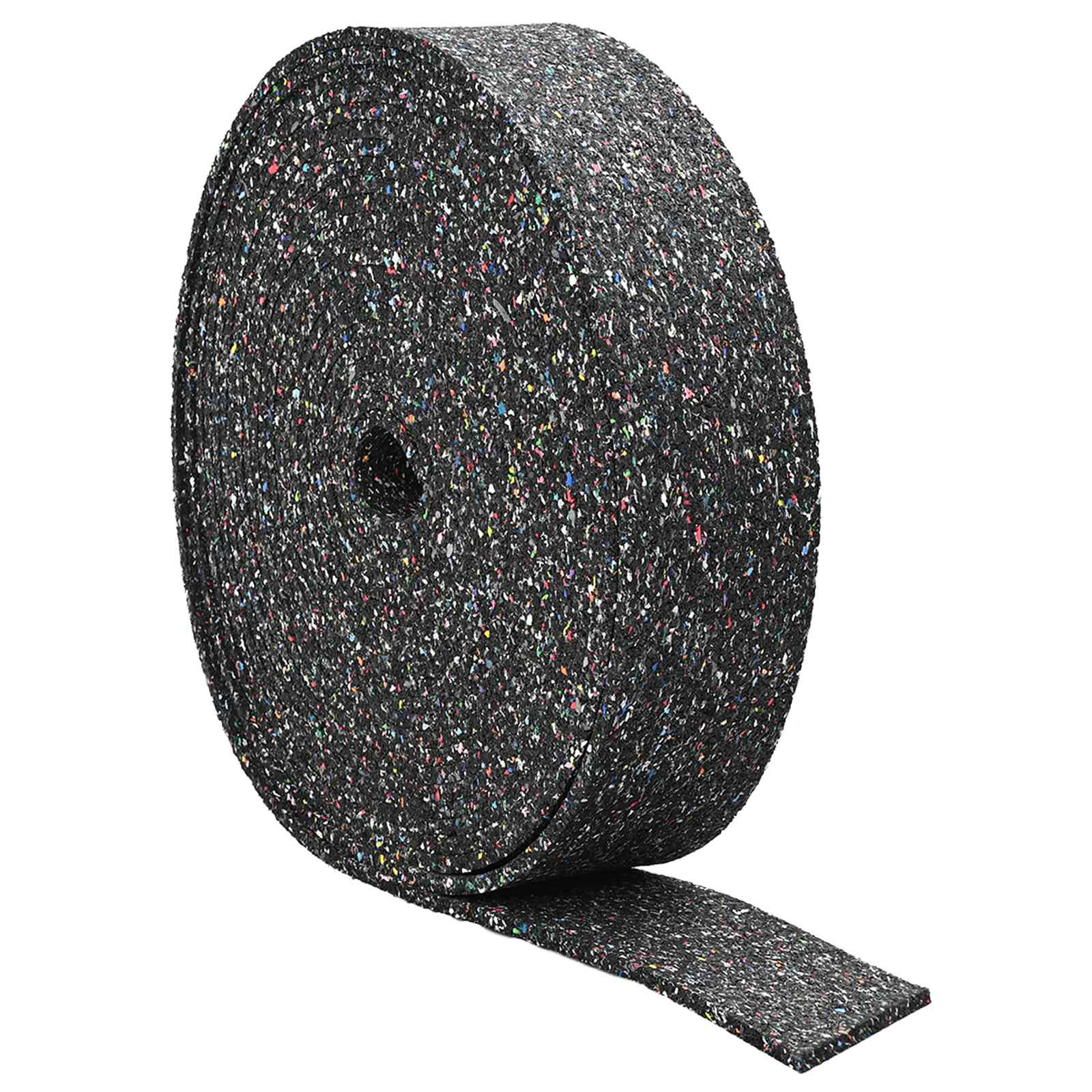Rubbergranulaatrol Zwart 2000 x 12 x 0,3 cm Rubber is nu te koop bij PeponiXL, paradijselijk wonen!