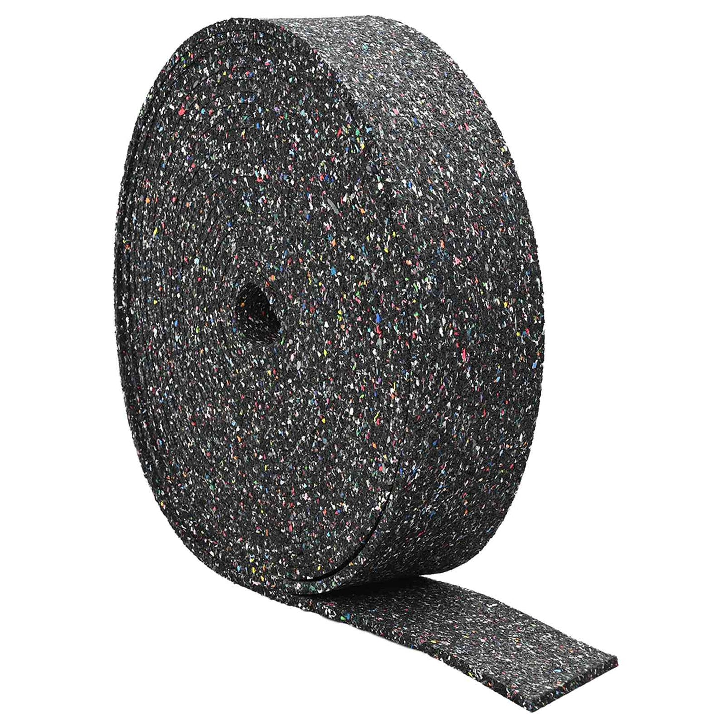 Rubbergranulaatrol Zwart 2000 x 12 x 0,6 cm Rubber is nu te koop bij PeponiXL, paradijselijk wonen!