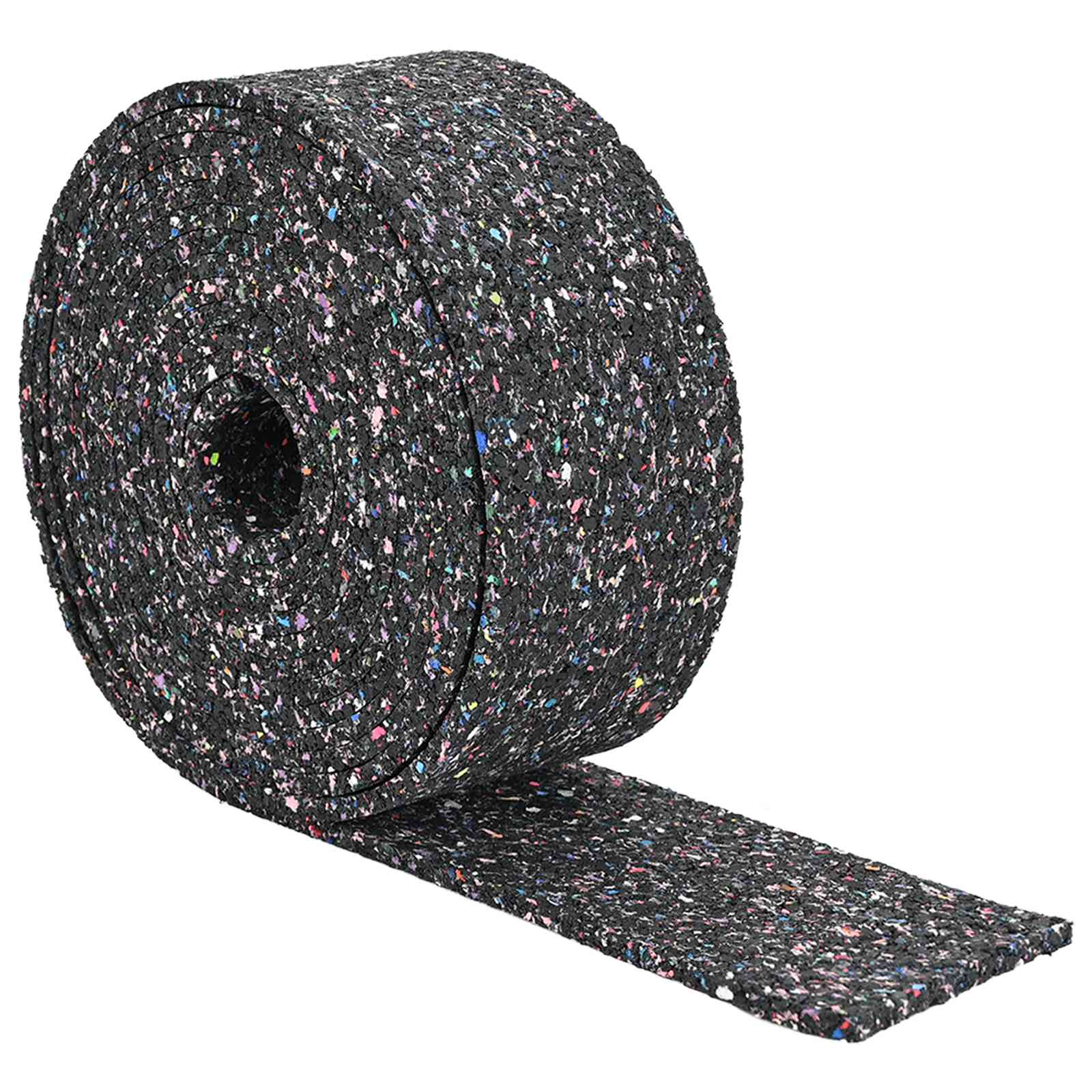 Rubbergranulaatrol Zwart 500 x 12 x 1 cm Rubber is nu te koop bij PeponiXL, paradijselijk wonen!