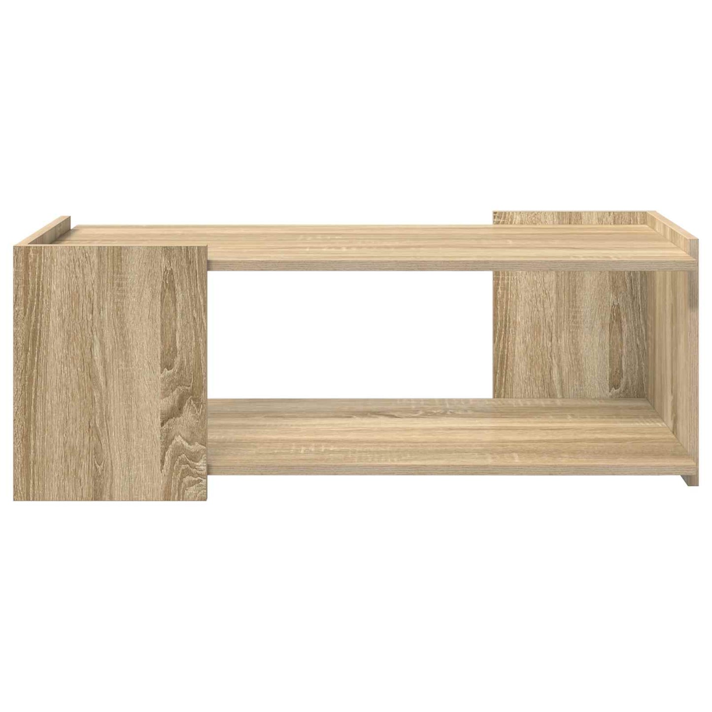 Salontafel Sonoma Eiken 90 x 50 x 33 cm Bewerkt hout is nu te koop bij PeponiXL, paradijselijk wonen!