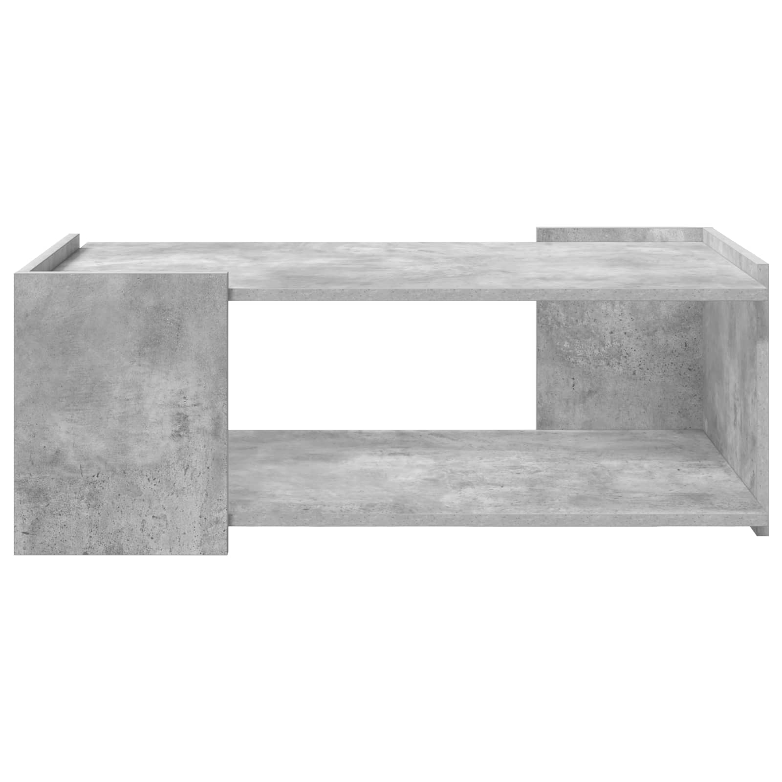 Salontafel Betongrijs 90 x 50 x 33 cm Bewerkt hout is nu te koop bij PeponiXL, paradijselijk wonen!