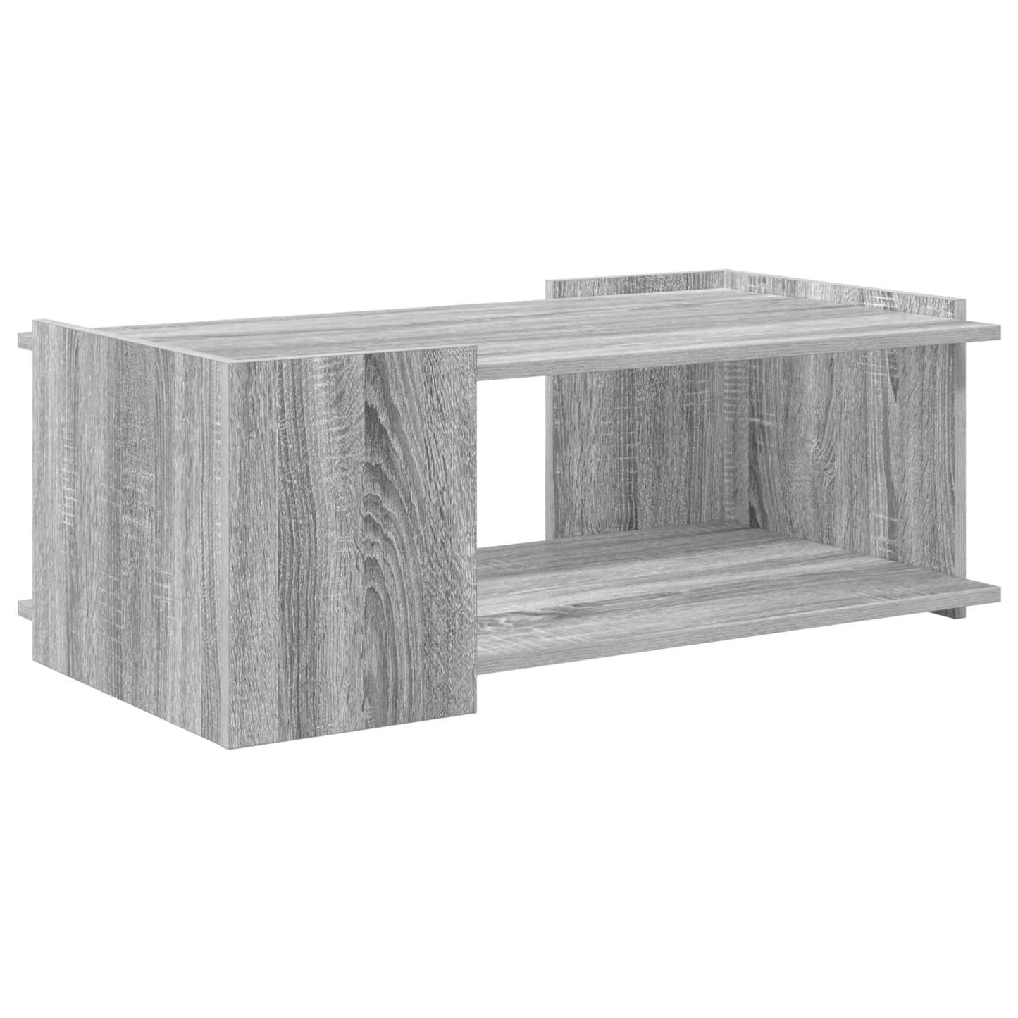 Salontafel Grijs sonoma 90 x 50 x 33 cm Bewerkt hout is nu te koop bij PeponiXL, paradijselijk wonen!