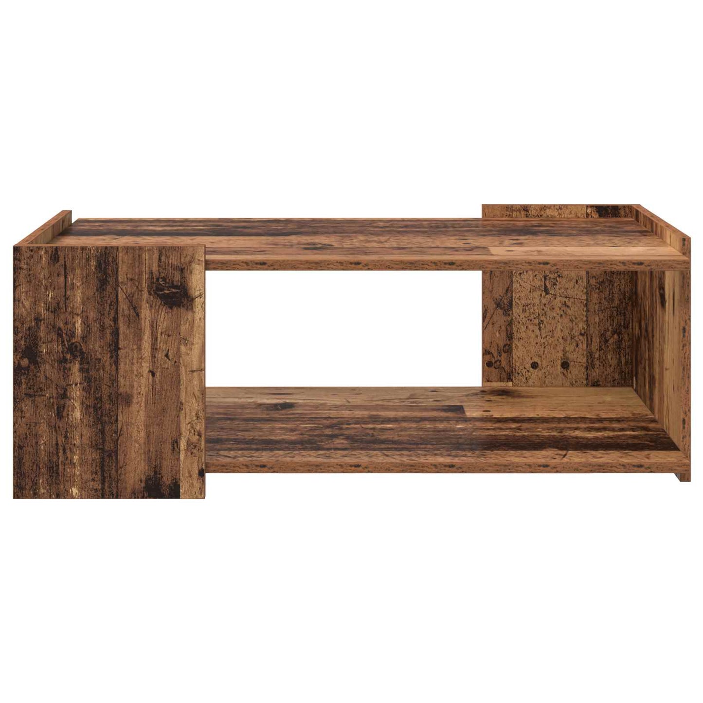 Salontafel Oud hout 90 x 50 x 33 cm Bewerkt hout is nu te koop bij PeponiXL, paradijselijk wonen!
