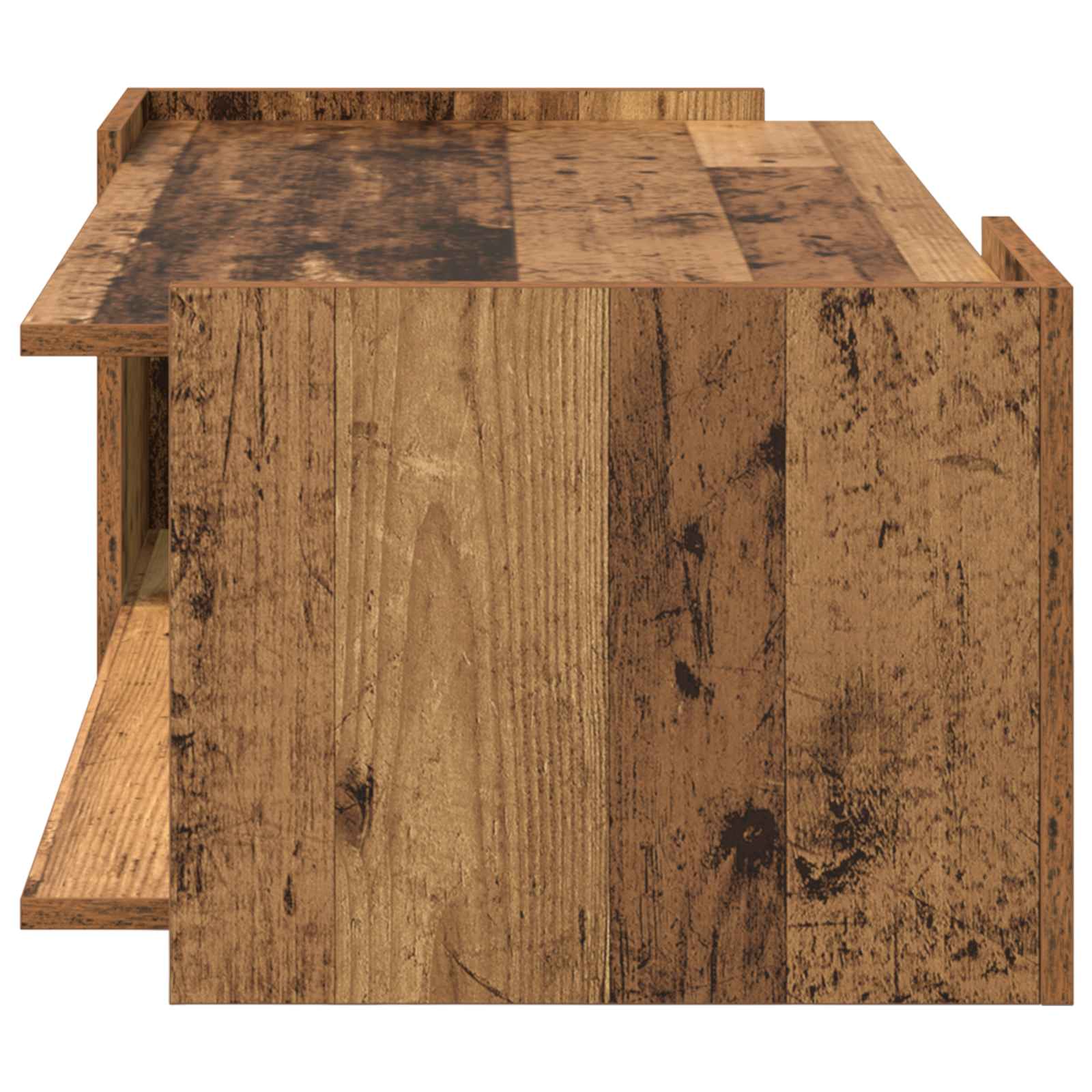 Salontafel Oud hout 90 x 50 x 33 cm Bewerkt hout is nu te koop bij PeponiXL, paradijselijk wonen!