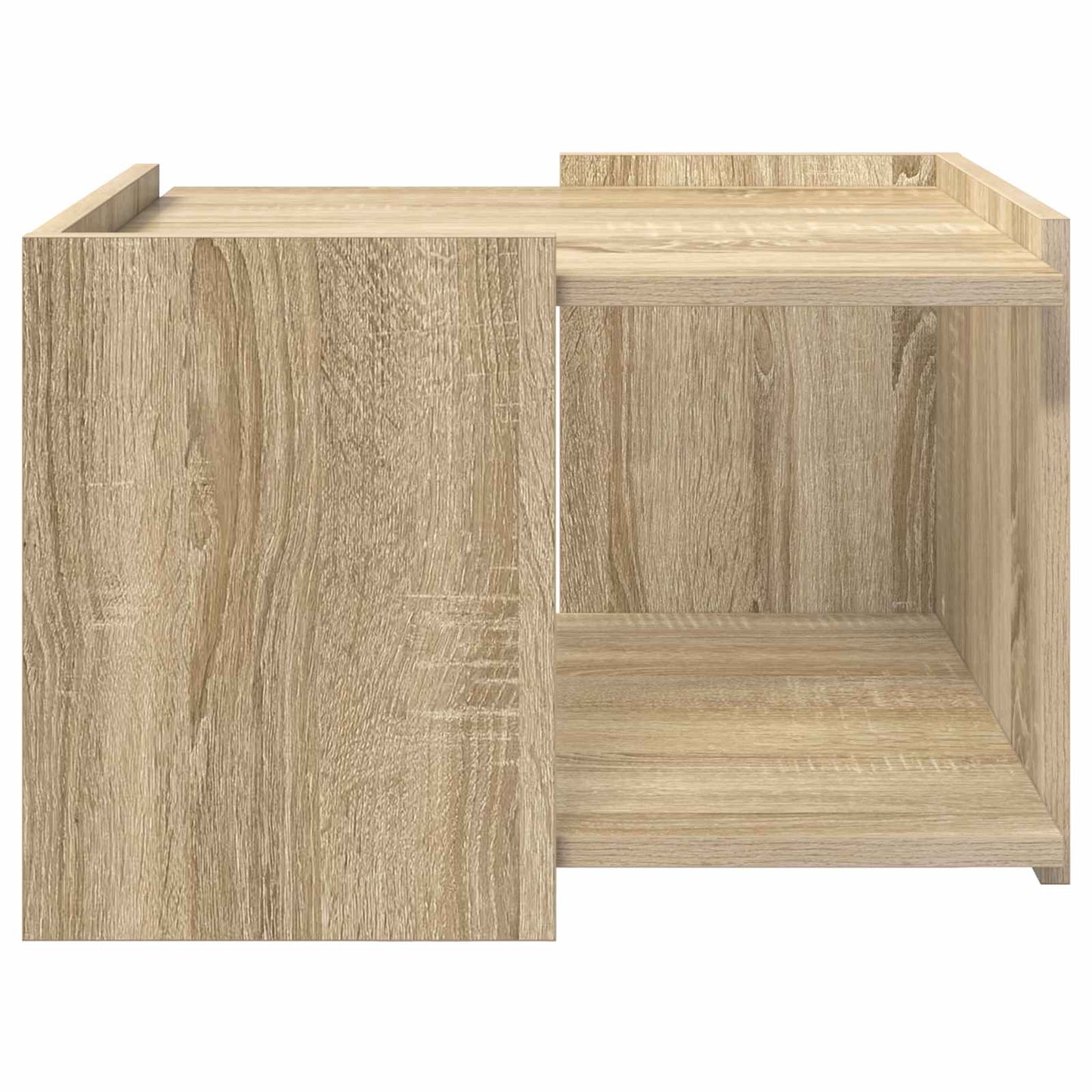 Salontafel Sonoma Eiken 50,5 x 50 x 33 cm Bewerkt hout is nu te koop bij PeponiXL, paradijselijk wonen!