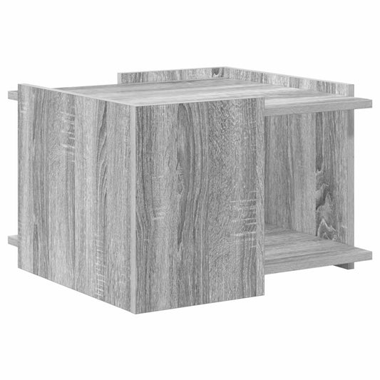 Salontafel Grijs sonoma 50,5 x 50 x 33 cm Bewerkt hout is nu te koop bij PeponiXL, paradijselijk wonen!