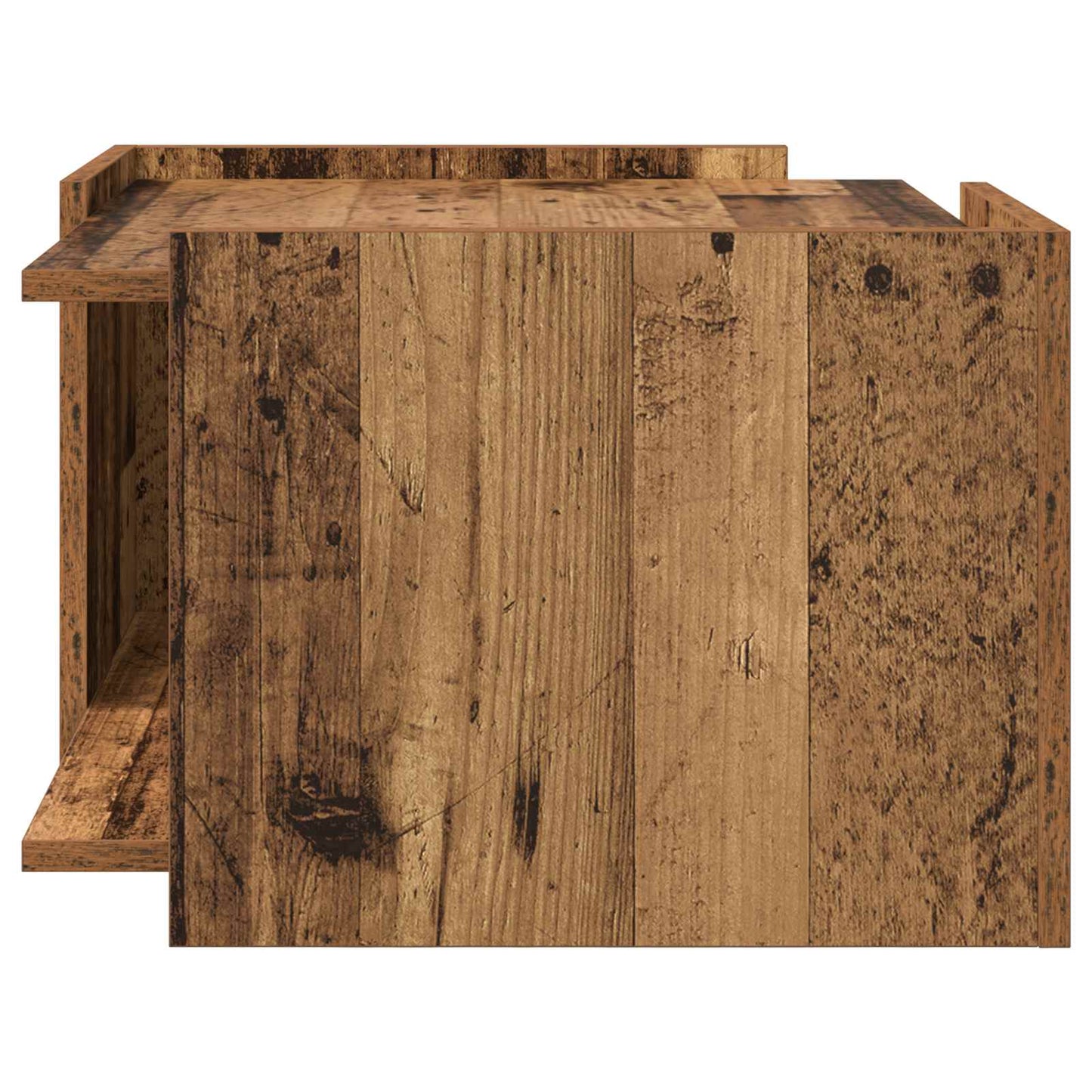Salontafel Oud hout 50,5 x 50 x 33 cm Bewerkt hout is nu te koop bij PeponiXL, paradijselijk wonen!