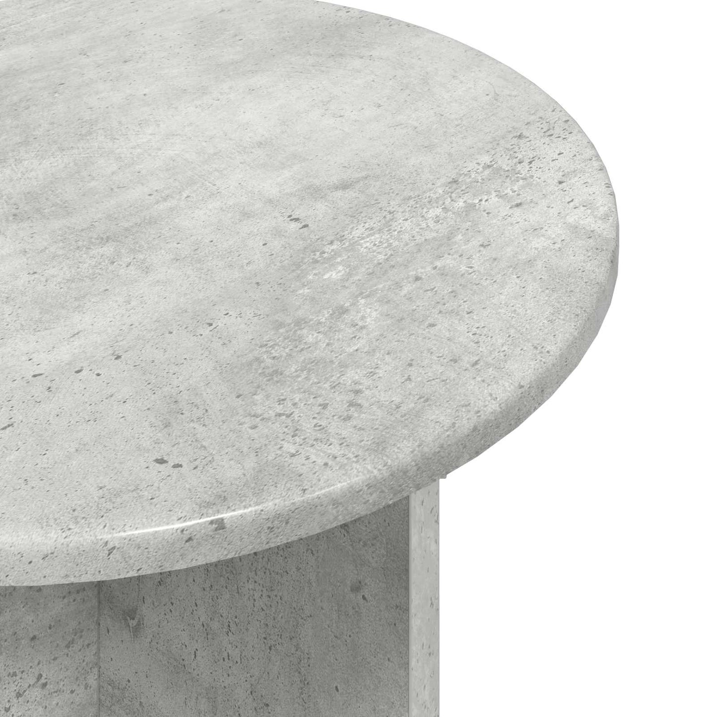 Bijzettafelset met opslag 2 pcs Betongrijs Bewerkt hout is nu te koop bij PeponiXL, paradijselijk wonen!