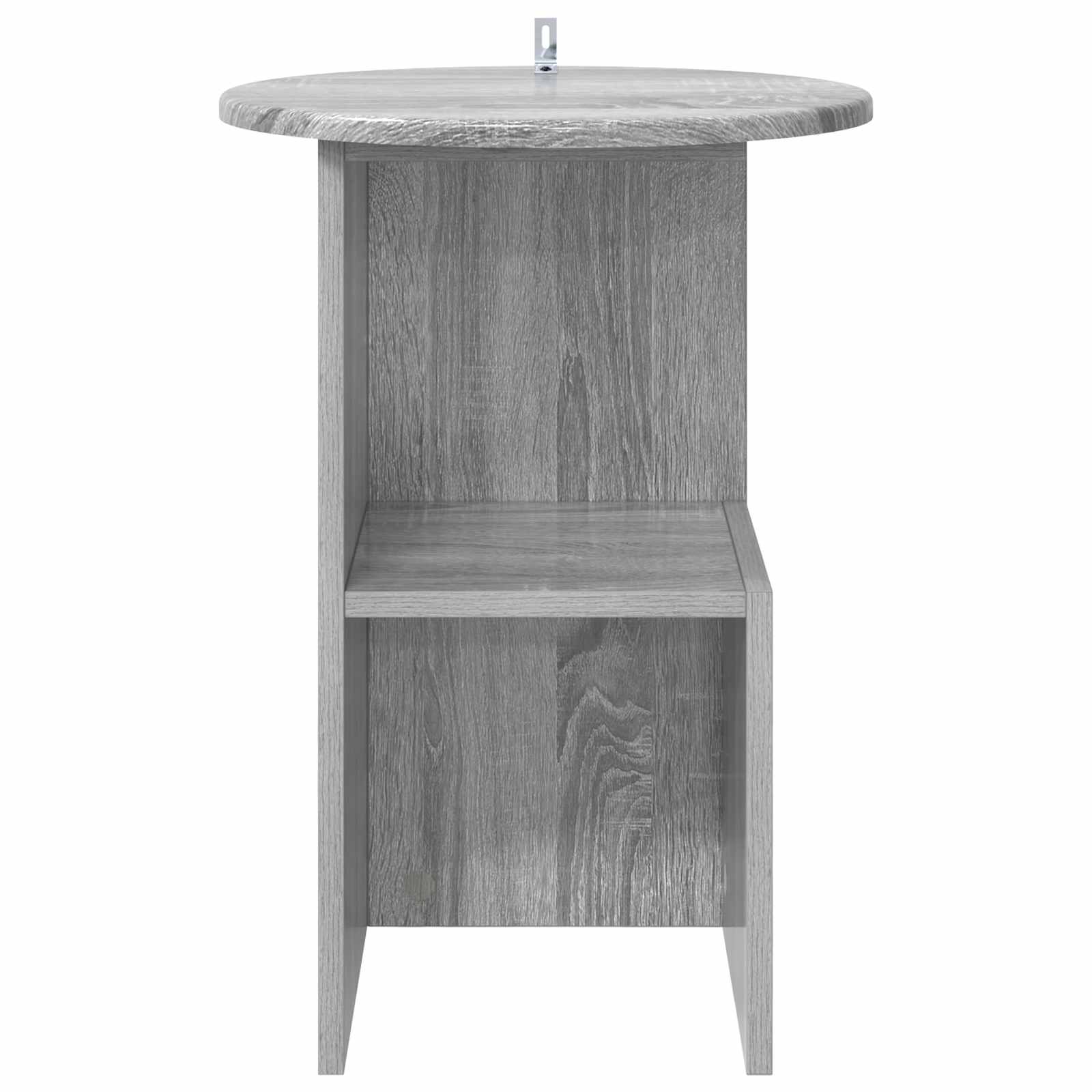 Bijzettafel Grijs sonoma Ø 39,5 x 55 cm Bewerkt hout is nu te koop bij PeponiXL, paradijselijk wonen!