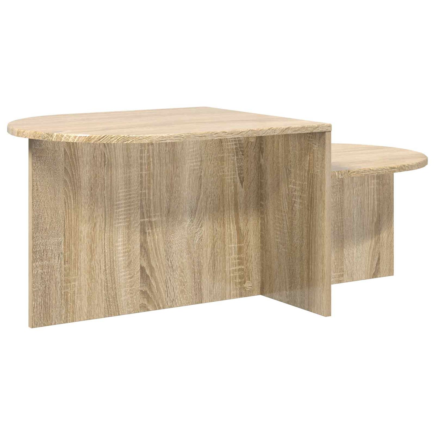 Salontafel Sonoma Eiken 100 x 50 x 40 cm Bewerkt hout is nu te koop bij PeponiXL, paradijselijk wonen!
