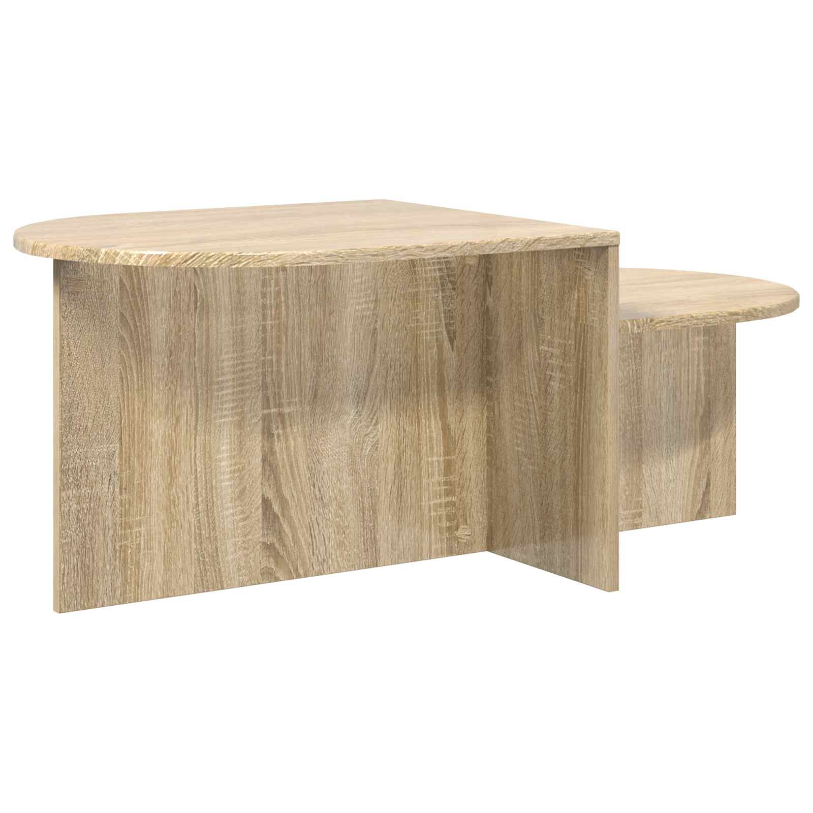 Salontafel Sonoma Eiken 100 x 50 x 40 cm Bewerkt hout is nu te koop bij PeponiXL, paradijselijk wonen!