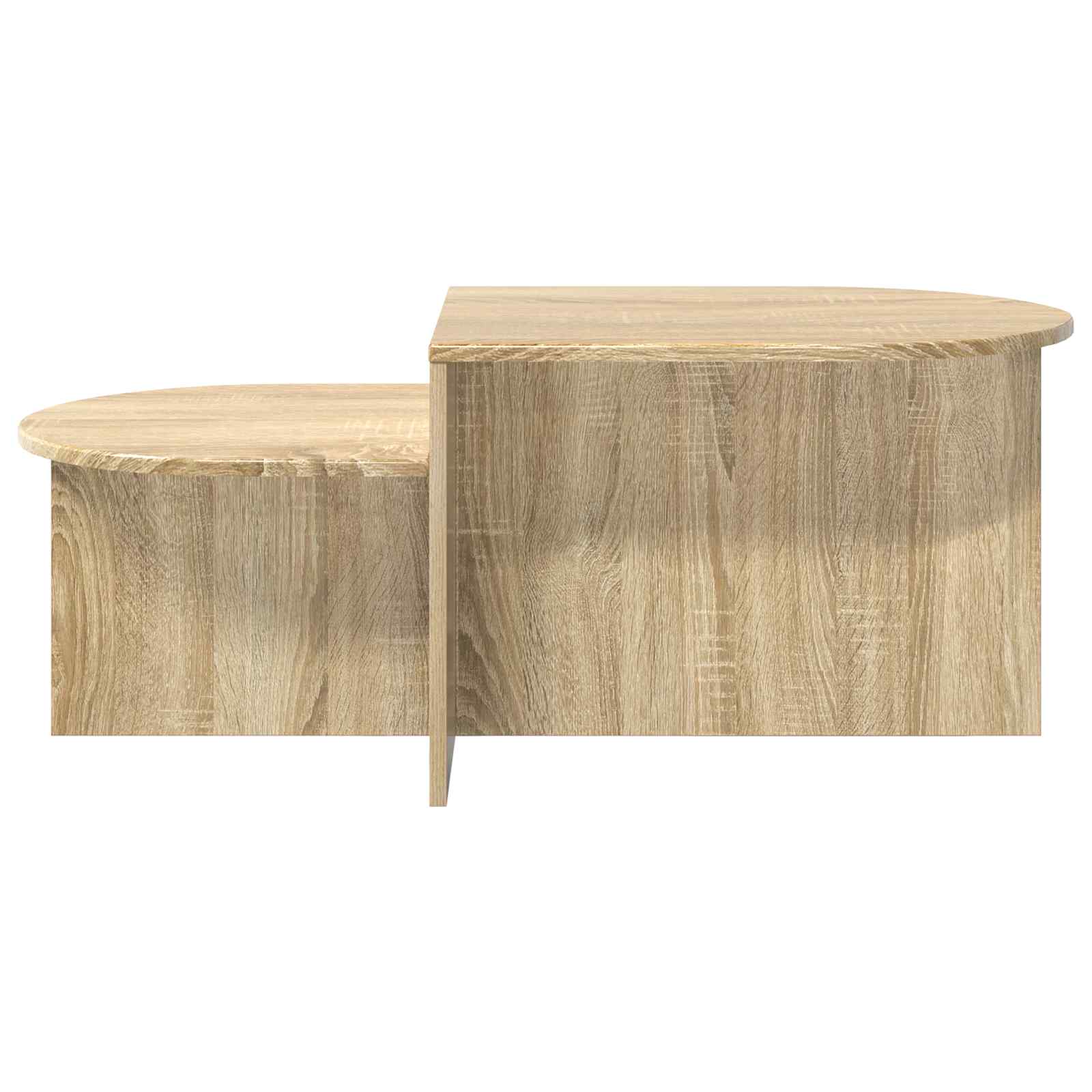 Salontafel Sonoma Eiken 100 x 50 x 40 cm Bewerkt hout is nu te koop bij PeponiXL, paradijselijk wonen!