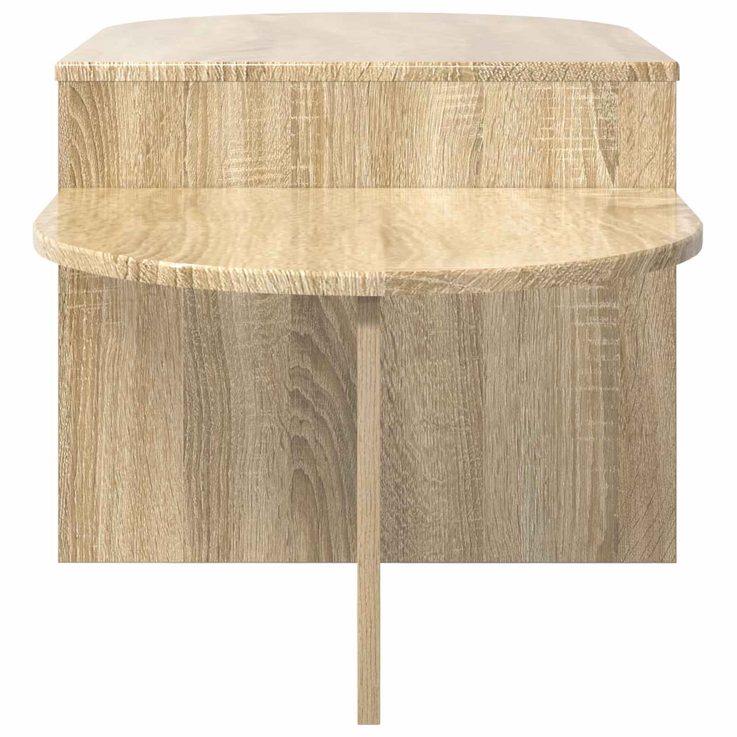Salontafel Sonoma Eiken 100 x 50 x 40 cm Bewerkt hout is nu te koop bij PeponiXL, paradijselijk wonen!