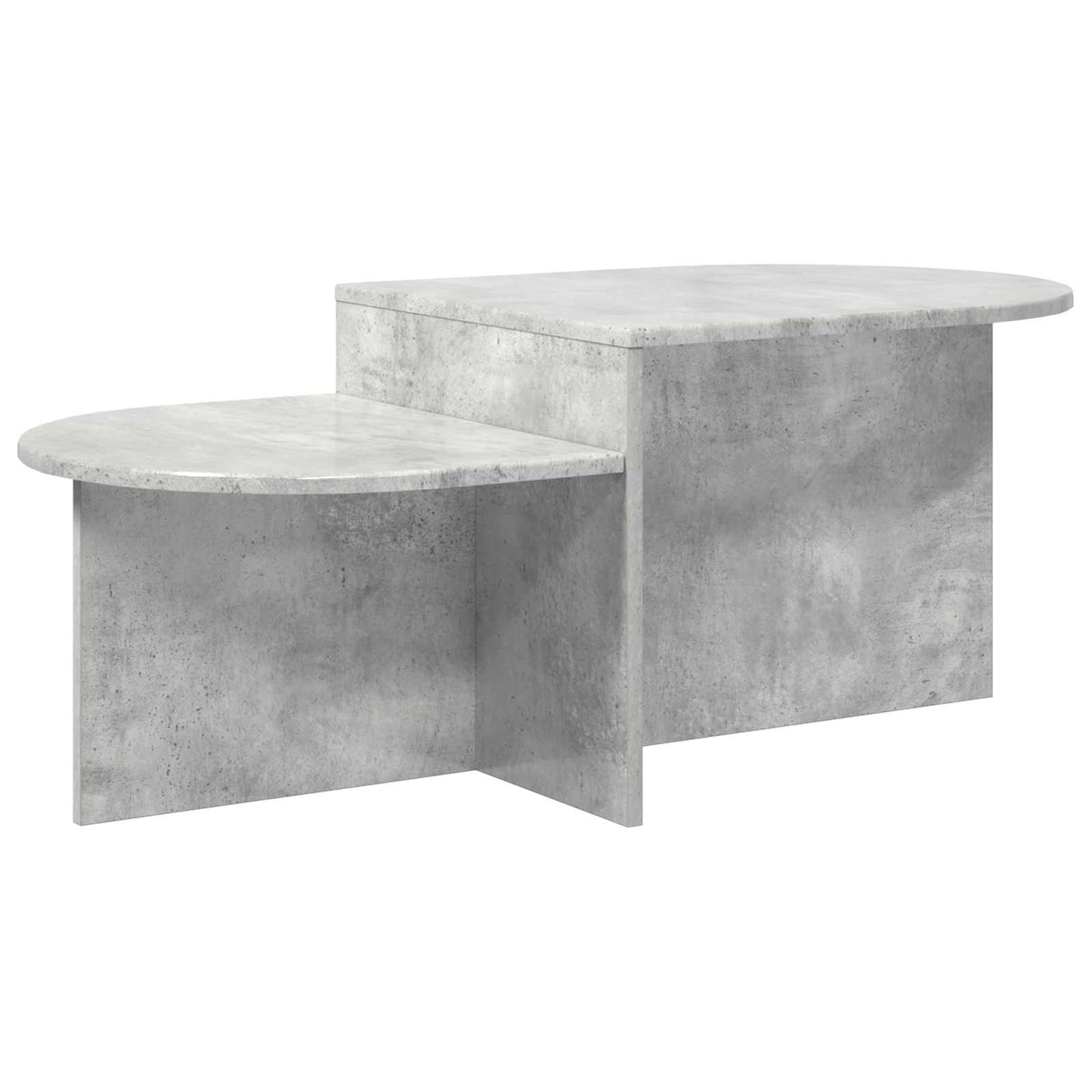 Salontafel Betongrijs 100 x 50 x 40 cm Bewerkt hout is nu te koop bij PeponiXL, paradijselijk wonen!