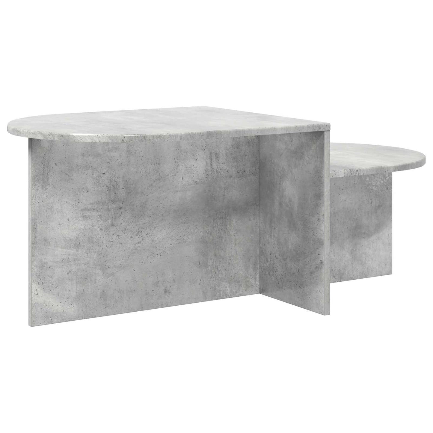 Salontafel Betongrijs 100 x 50 x 40 cm Bewerkt hout is nu te koop bij PeponiXL, paradijselijk wonen!