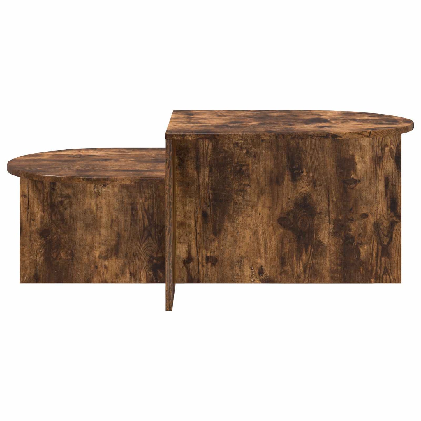 Salontafel Gerookt eiken 100 x 50 x 40 cm Bewerkt hout is nu te koop bij PeponiXL, paradijselijk wonen!