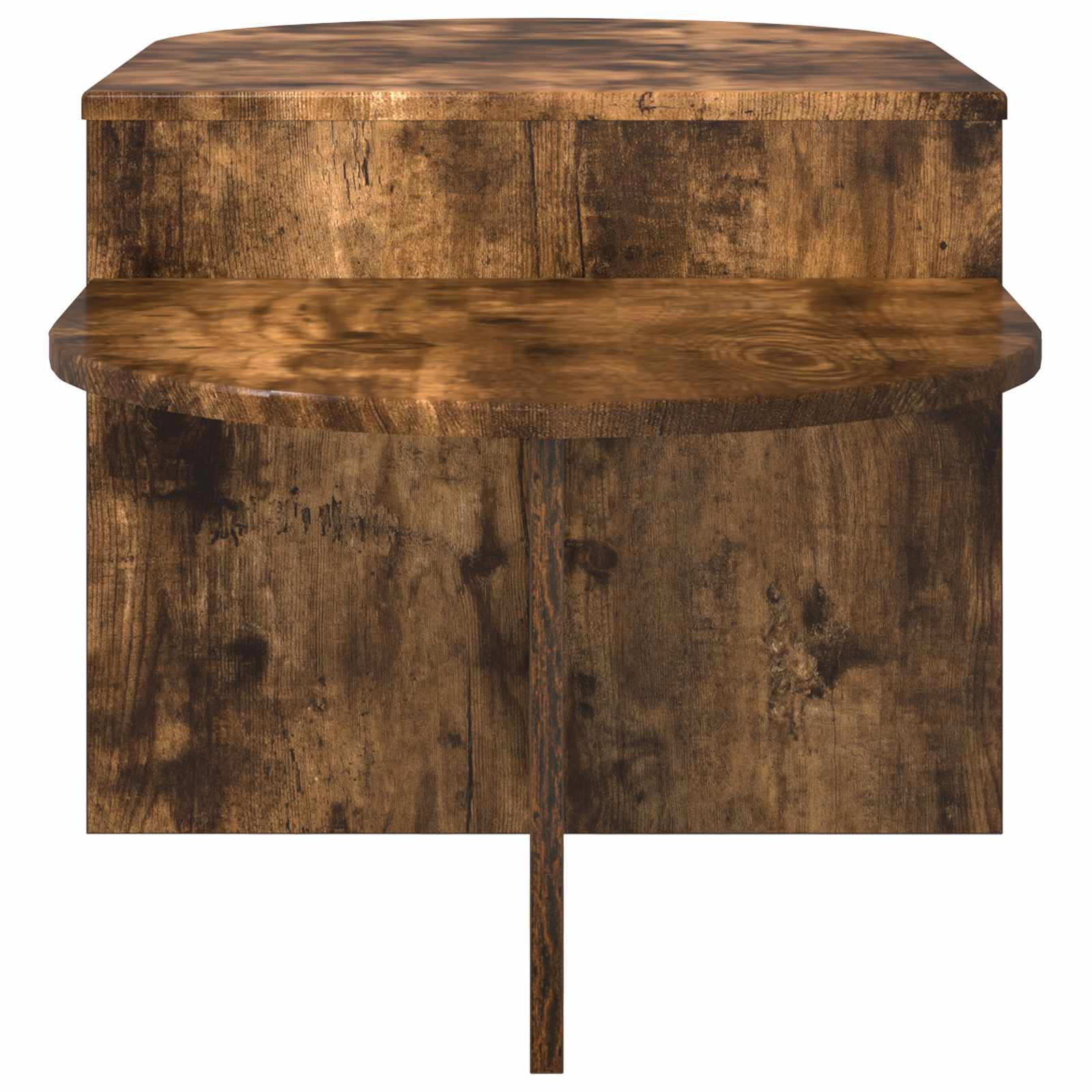Salontafel Gerookt eiken 100 x 50 x 40 cm Bewerkt hout is nu te koop bij PeponiXL, paradijselijk wonen!
