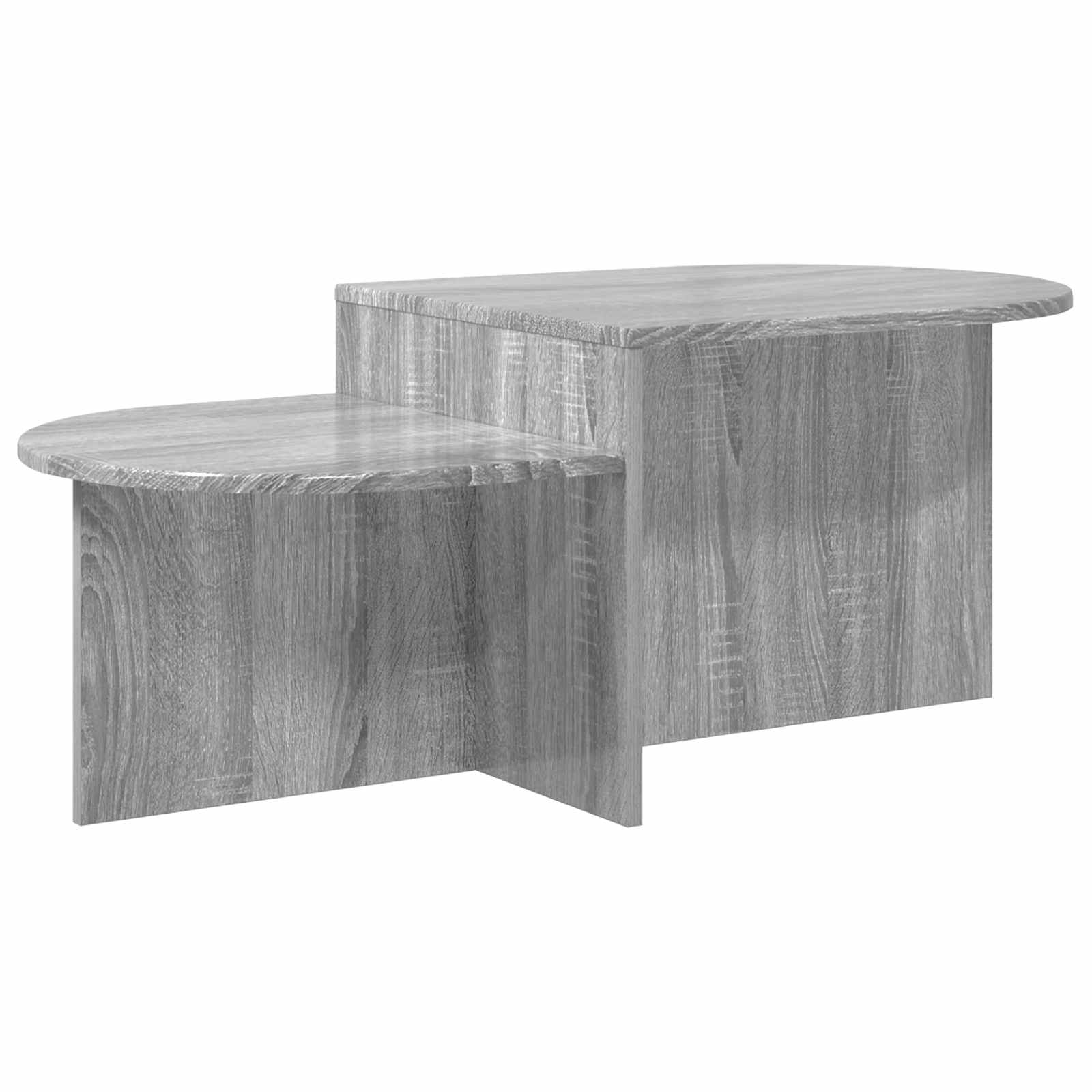 Salontafel Grijs sonoma 100 x 50 x 40 cm Bewerkt hout is nu te koop bij PeponiXL, paradijselijk wonen!
