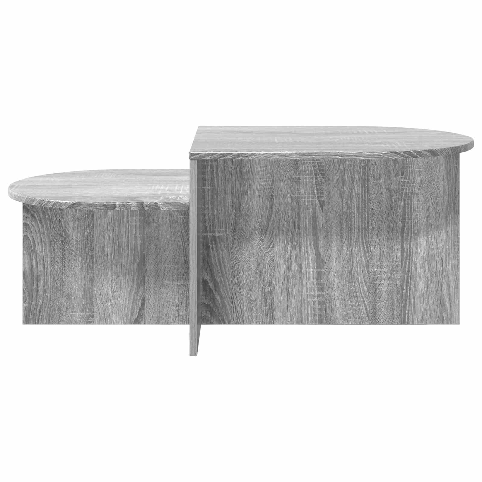 Salontafel Grijs sonoma 100 x 50 x 40 cm Bewerkt hout is nu te koop bij PeponiXL, paradijselijk wonen!