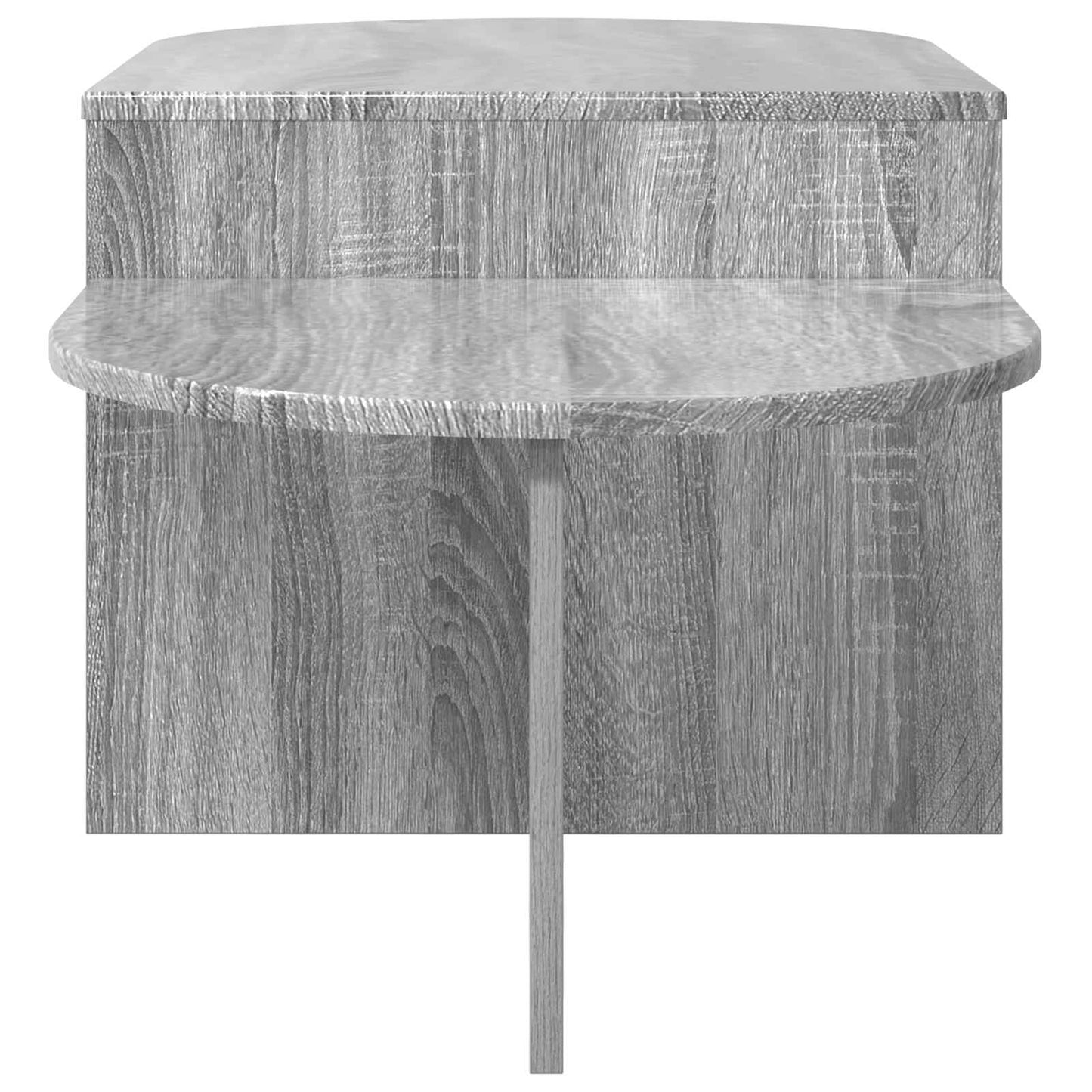 Salontafel Grijs sonoma 100 x 50 x 40 cm Bewerkt hout is nu te koop bij PeponiXL, paradijselijk wonen!