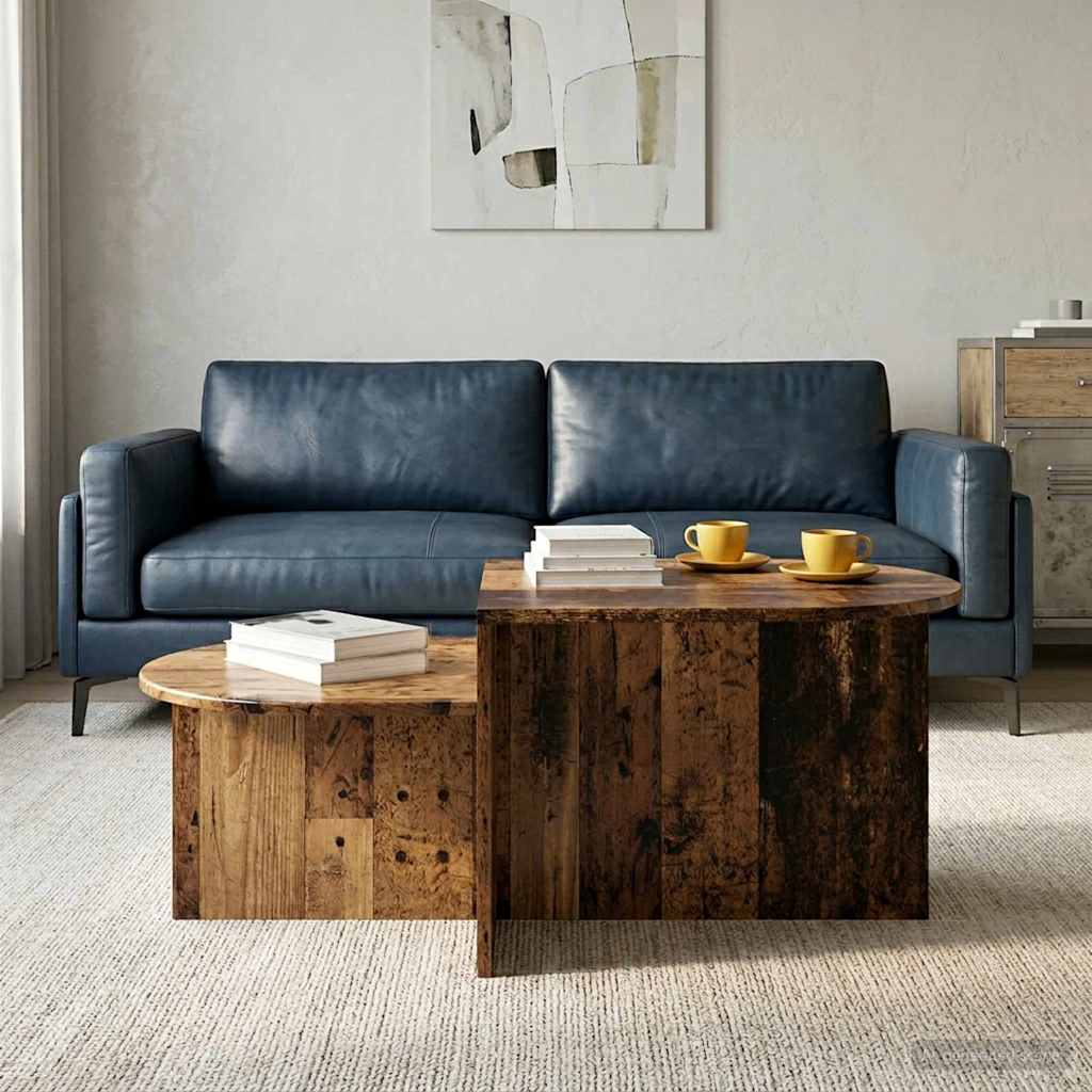 Salontafel Oud hout 100 x 50 x 40 cm Bewerkt hout is nu te koop bij PeponiXL, paradijselijk wonen!