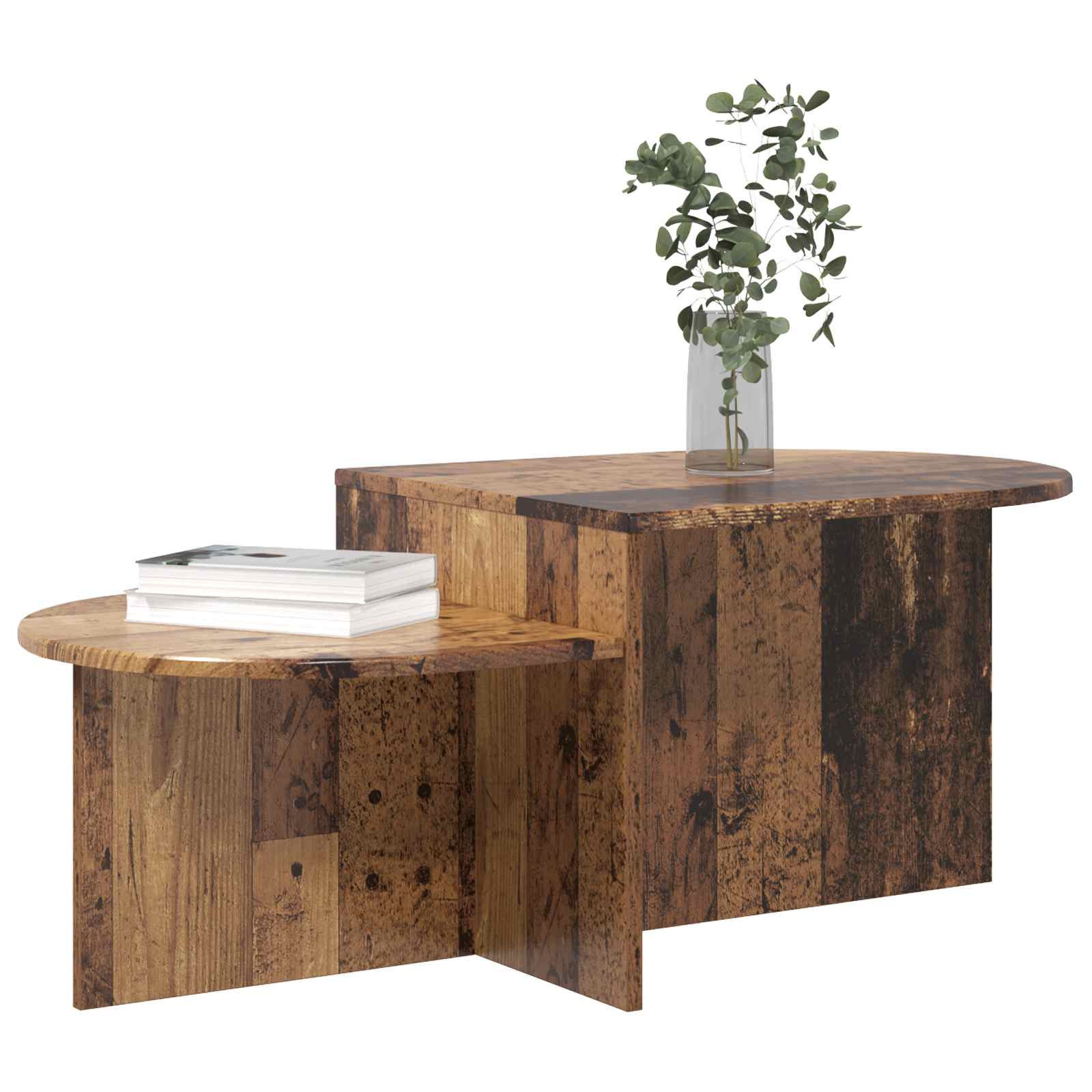 Salontafel Oud hout 100 x 50 x 40 cm Bewerkt hout is nu te koop bij PeponiXL, paradijselijk wonen!