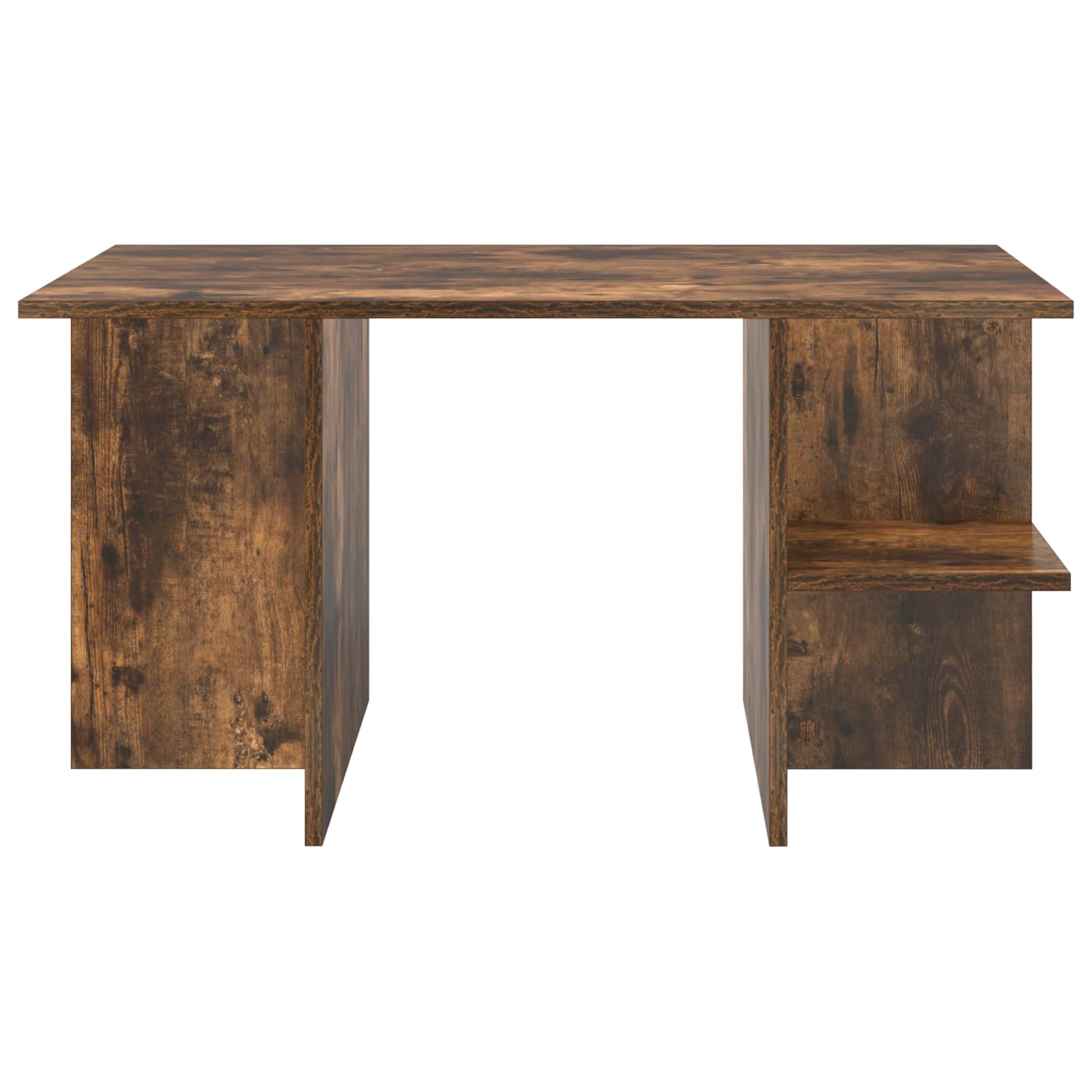 Salontafel Gerookt Eiken 87 x 50 x 45 cm Bewerkt hout is nu te koop bij PeponiXL, paradijselijk wonen!