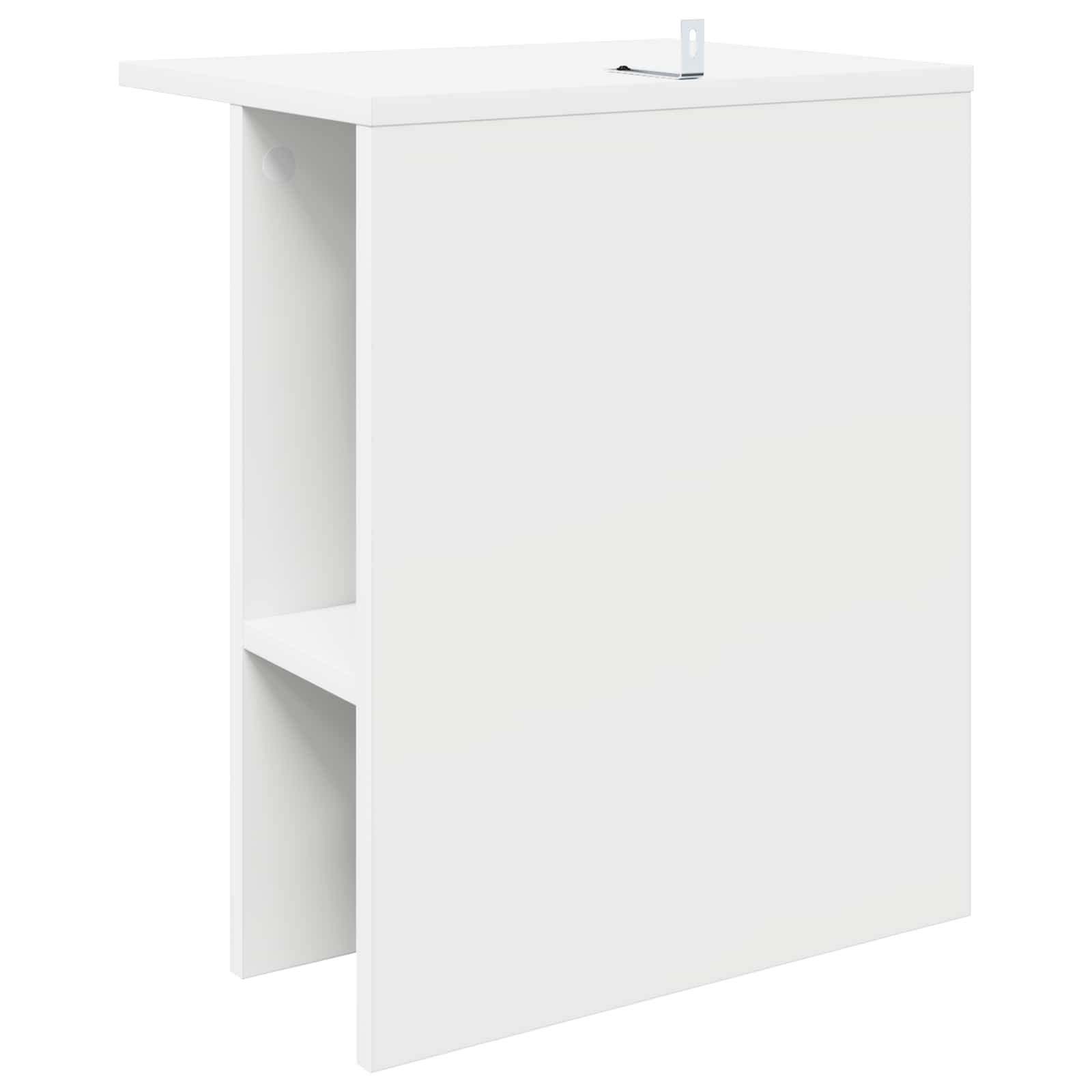 Salontafel 2 pcs Wit 40 x 30 x 49 cm Bewerkt hout is nu te koop bij PeponiXL, paradijselijk wonen!