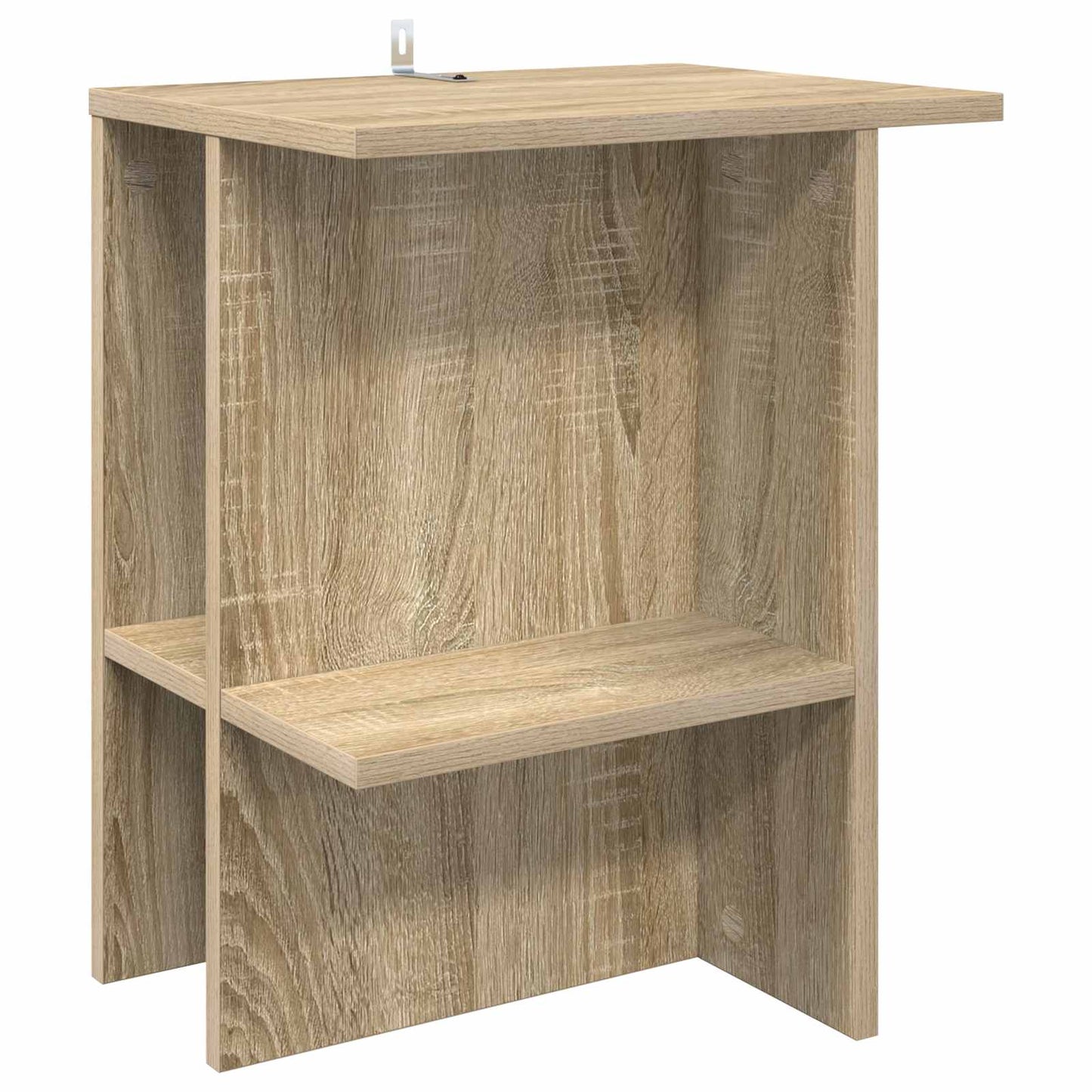 Salontafel 2 pcs Sonoma Eiken 40 x 30 x 49 cm Bewerkt hout is nu te koop bij PeponiXL, paradijselijk wonen!