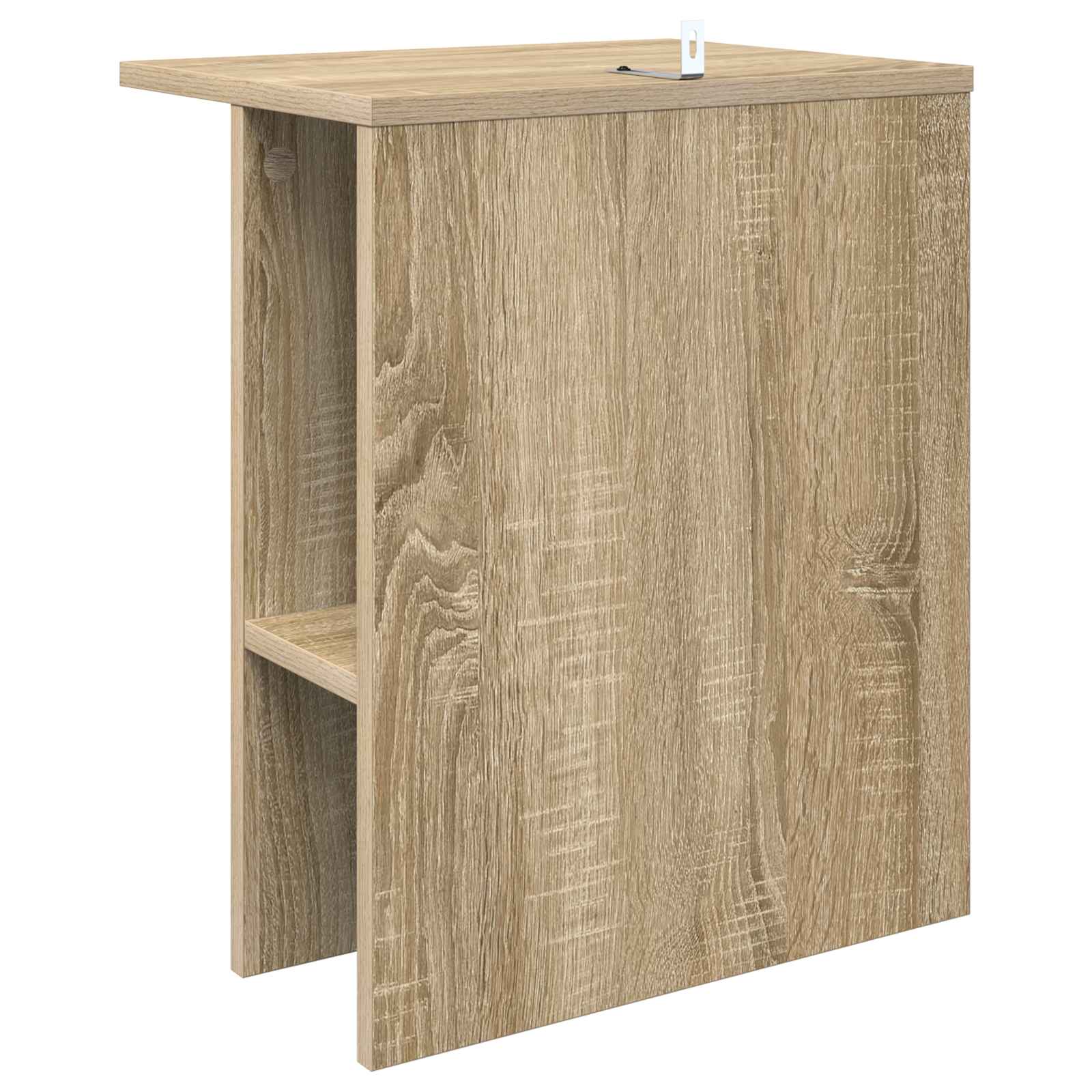 Salontafel 2 pcs Sonoma Eiken 40 x 30 x 49 cm Bewerkt hout is nu te koop bij PeponiXL, paradijselijk wonen!