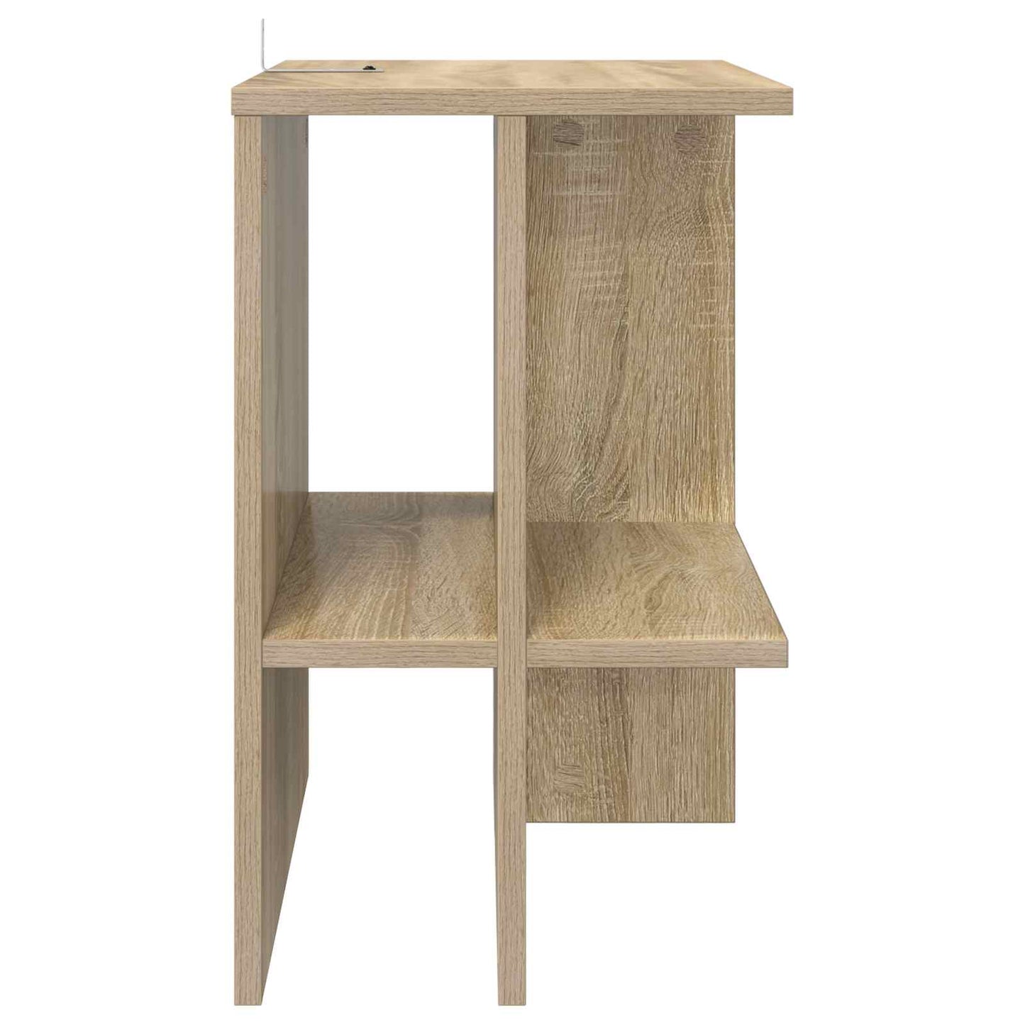 Salontafel 2 pcs Sonoma Eiken 40 x 30 x 49 cm Bewerkt hout is nu te koop bij PeponiXL, paradijselijk wonen!
