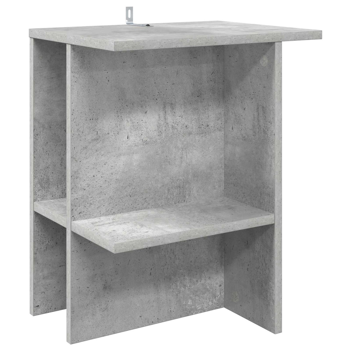 Salontafel 2 pcs Betongrijs 40 x 30 x 49 cm Bewerkt hout is nu te koop bij PeponiXL, paradijselijk wonen!