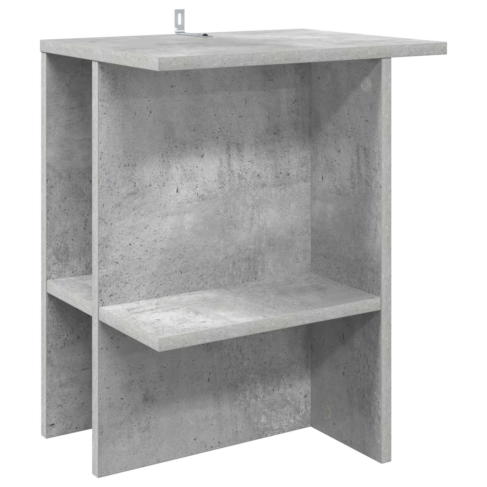 Salontafel 2 pcs Betongrijs 40 x 30 x 49 cm Bewerkt hout is nu te koop bij PeponiXL, paradijselijk wonen!