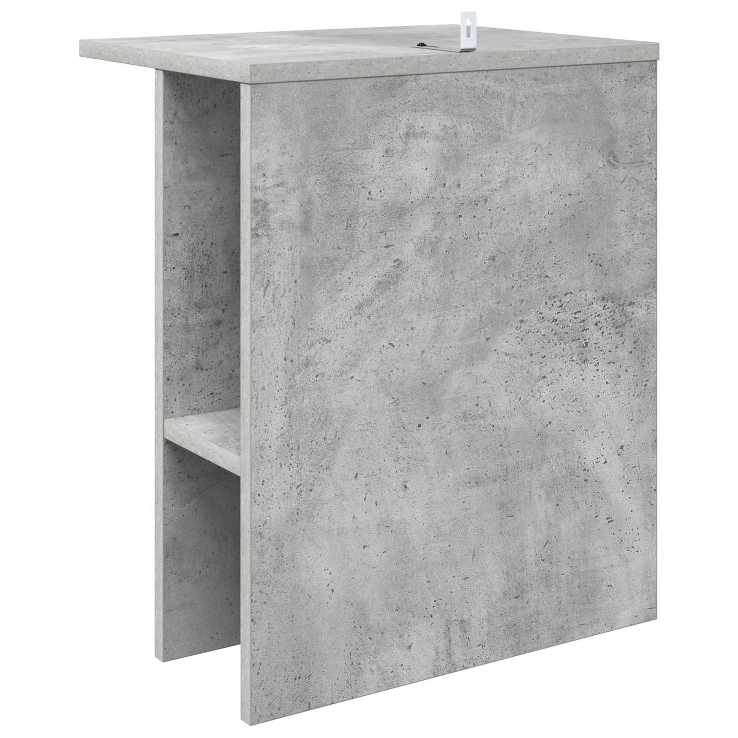 Salontafel 2 pcs Betongrijs 40 x 30 x 49 cm Bewerkt hout is nu te koop bij PeponiXL, paradijselijk wonen!