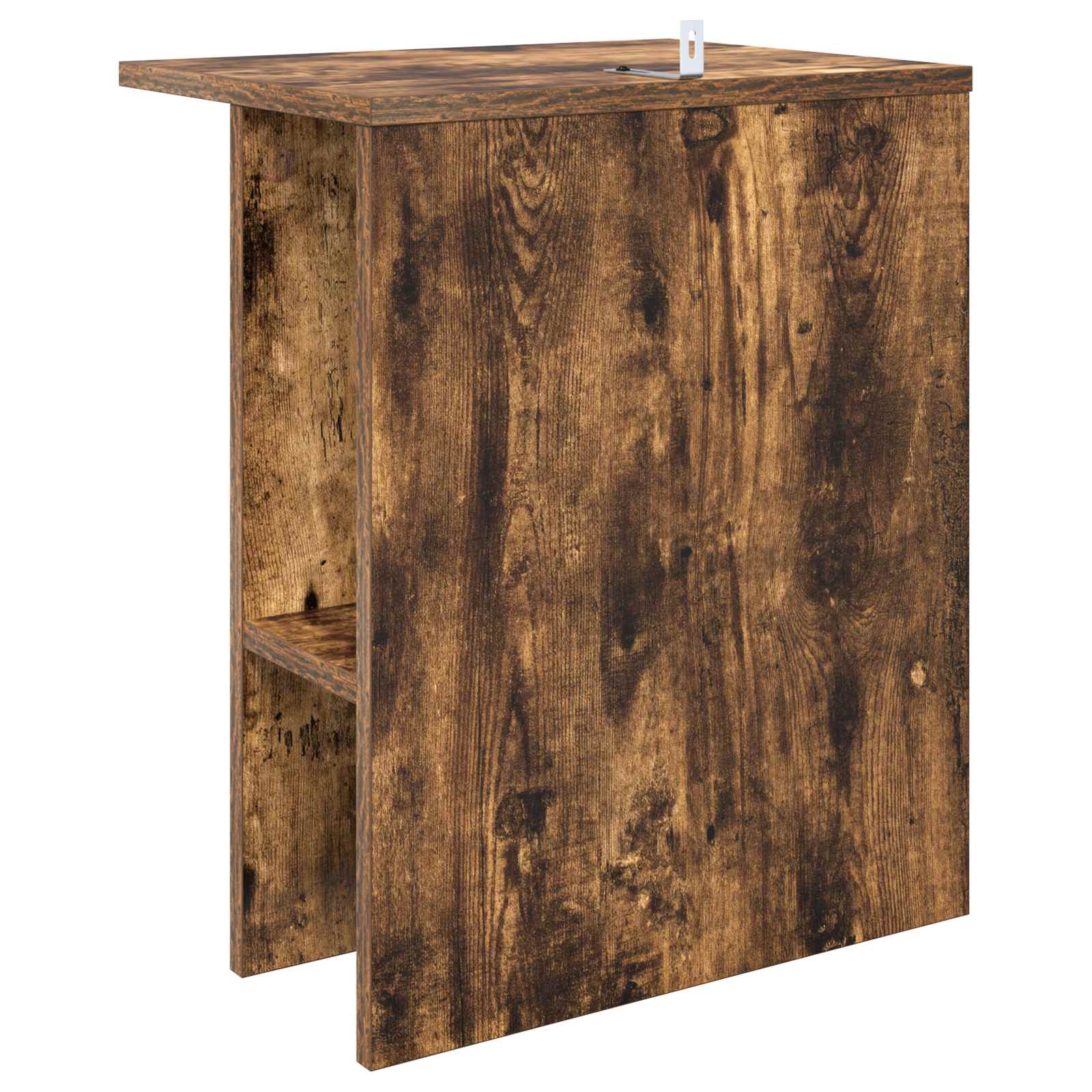 Salontafel 2 pcs Gerookt eiken 40 x 30 x 49 cm Bewerkt hout is nu te koop bij PeponiXL, paradijselijk wonen!