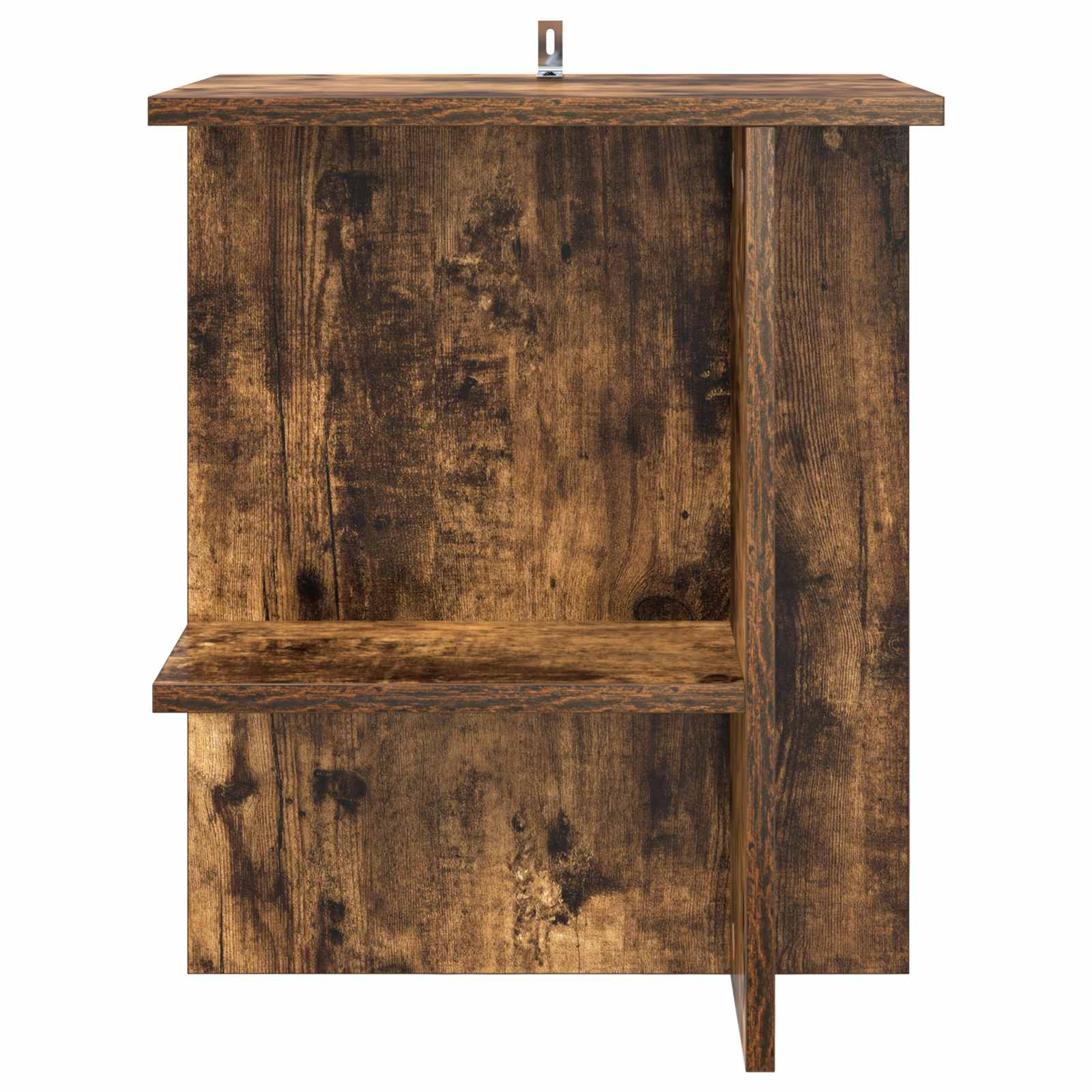 Salontafel 2 pcs Gerookt eiken 40 x 30 x 49 cm Bewerkt hout is nu te koop bij PeponiXL, paradijselijk wonen!