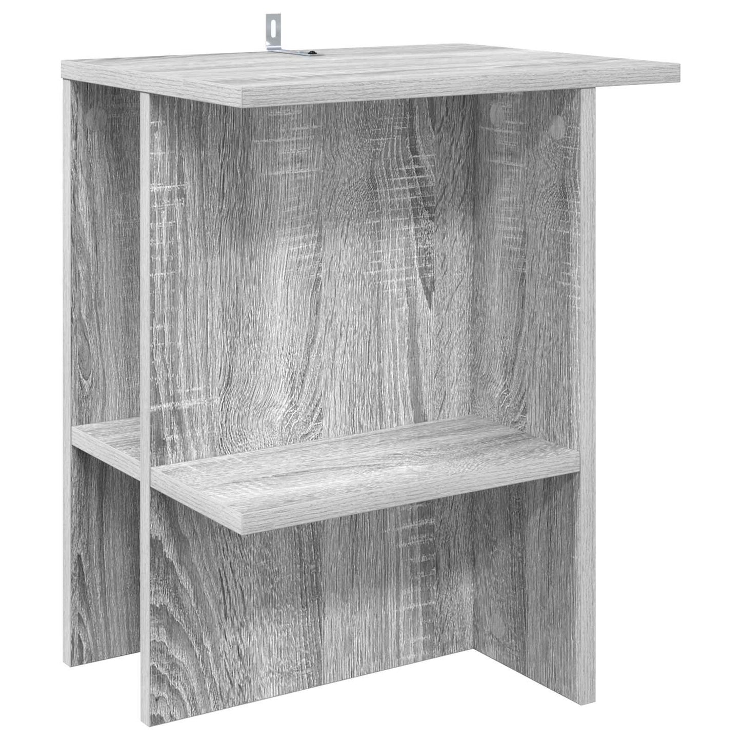 Salontafel 2 pcs Grijs sonoma 40 x 30 x 49 cm Bewerkt hout is nu te koop bij PeponiXL, paradijselijk wonen!