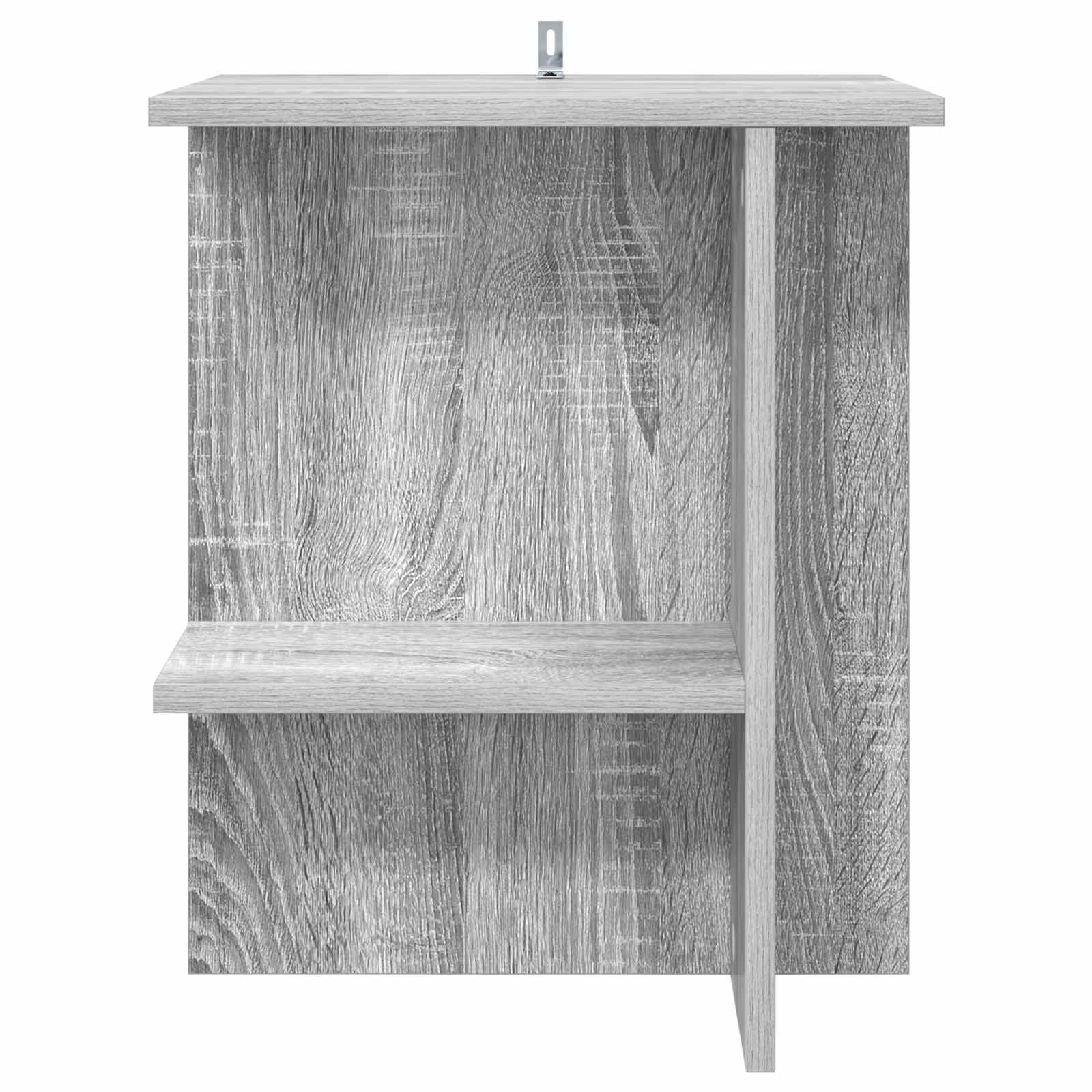 Salontafel 2 pcs Grijs sonoma 40 x 30 x 49 cm Bewerkt hout is nu te koop bij PeponiXL, paradijselijk wonen!