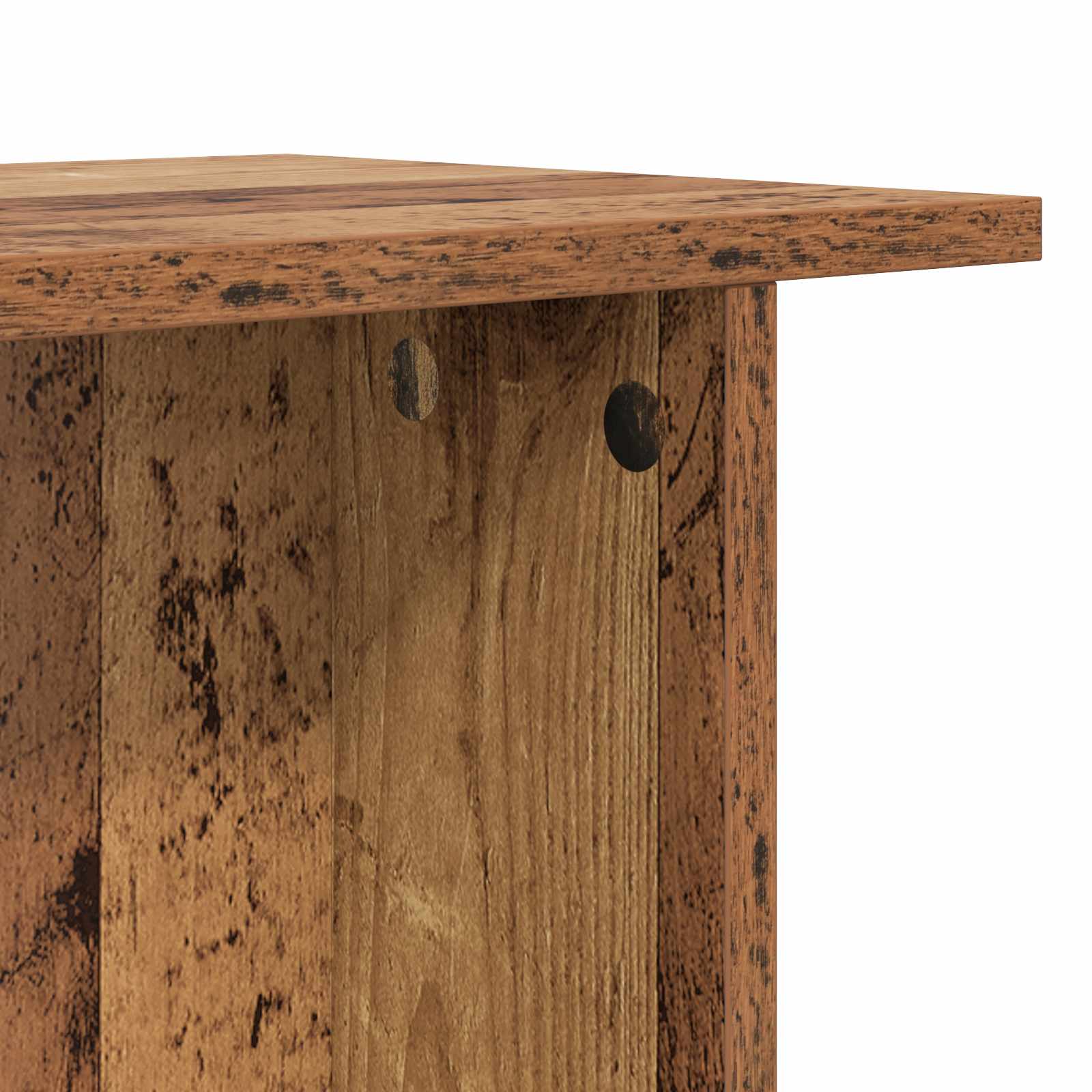 Salontafel 2 pcs Oud hout 40 x 30 x 49 cm Bewerkt hout is nu te koop bij PeponiXL, paradijselijk wonen!