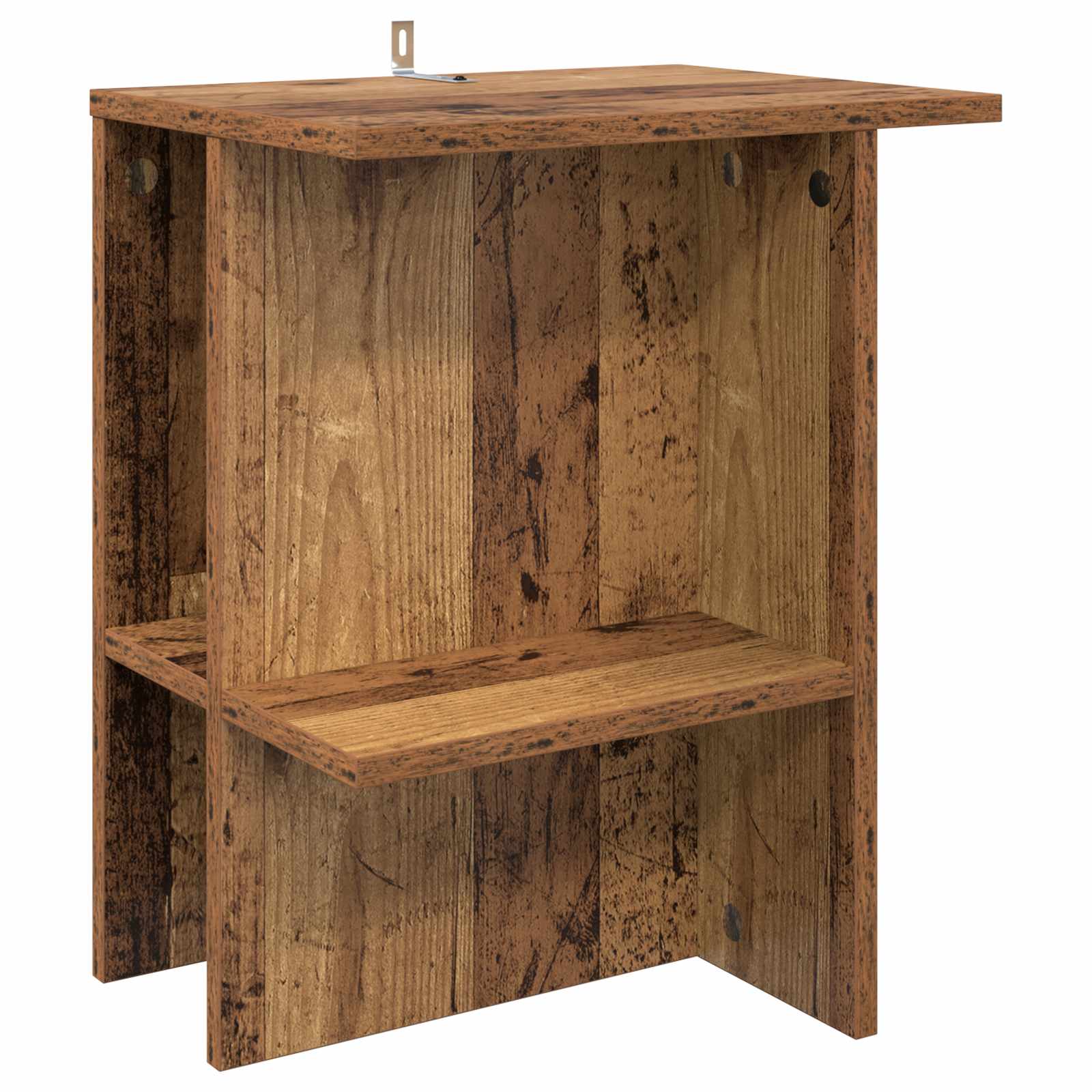 Salontafel 2 pcs Oud hout 40 x 30 x 49 cm Bewerkt hout is nu te koop bij PeponiXL, paradijselijk wonen!
