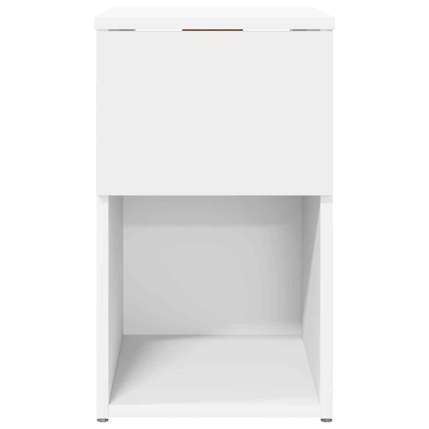 Bed kast 2 pcs Wit 29 x 31,5 x 49 cm Bewerkt hout is nu te koop bij PeponiXL, paradijselijk wonen!