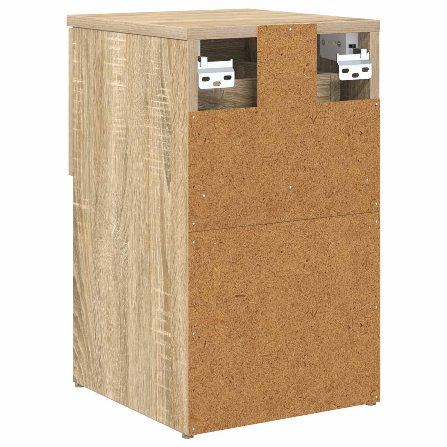 Bed kast Sonoma Eiken 29 x 31,5 x 49 cm Bewerkt hout is nu te koop bij PeponiXL, paradijselijk wonen!