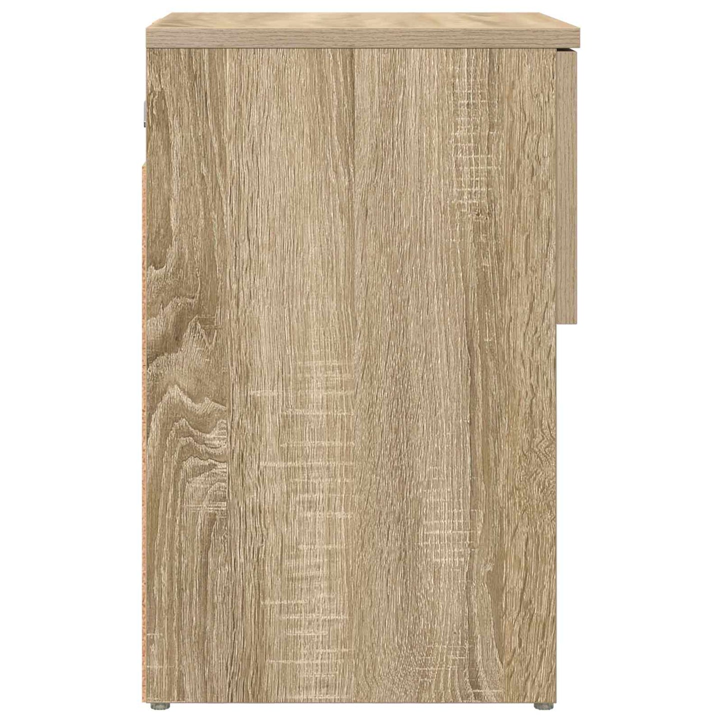 Bed kast Sonoma Eiken 29 x 31,5 x 49 cm Bewerkt hout is nu te koop bij PeponiXL, paradijselijk wonen!