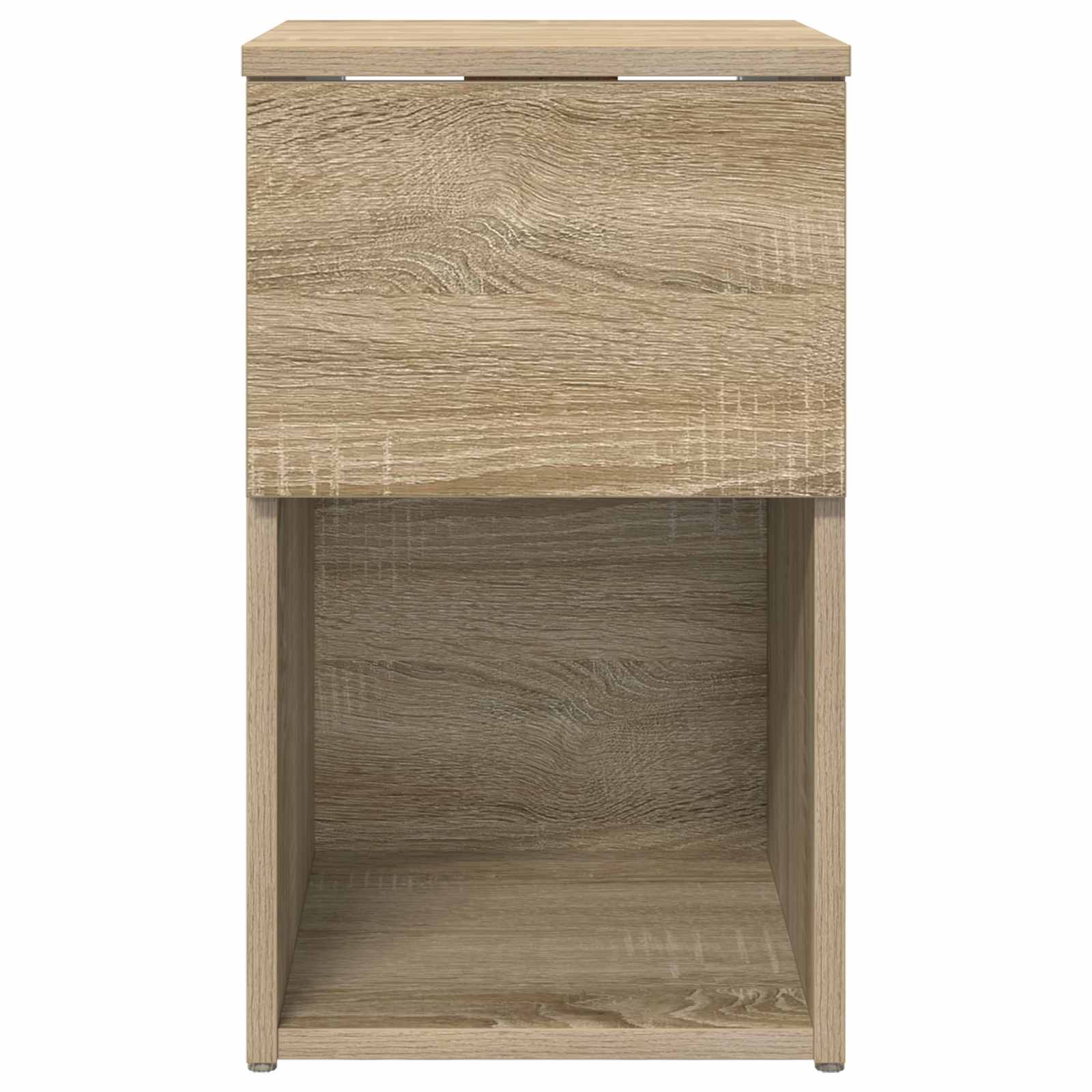 Bed kast 2 pcs Sonoma Eiken 29 x 31,5 x 49 cm Bewerkt hout is nu te koop bij PeponiXL, paradijselijk wonen!