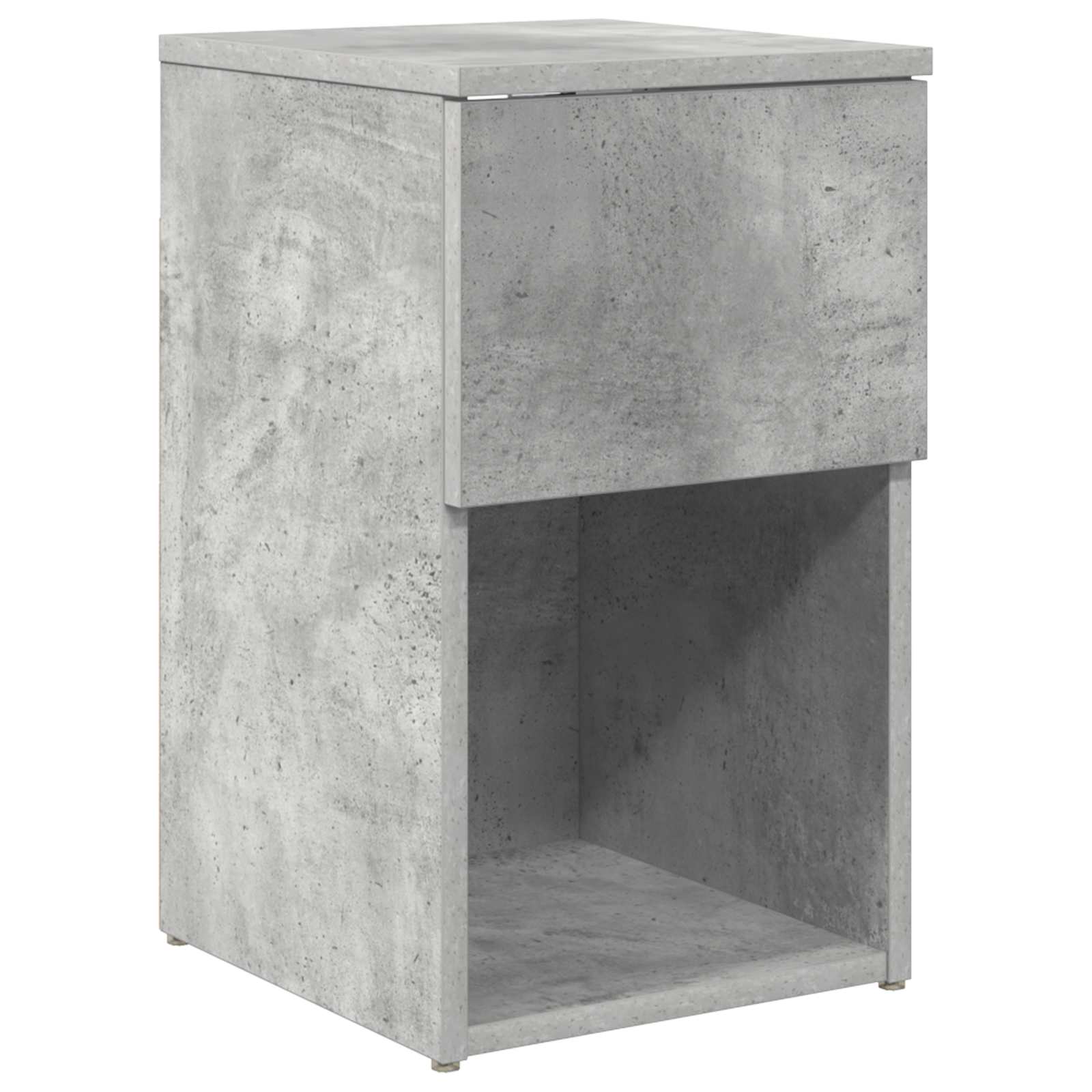 Bed kast 2 pcs Betongrijs 29 x 31,5 x 49 cm Bewerkt hout is nu te koop bij PeponiXL, paradijselijk wonen!