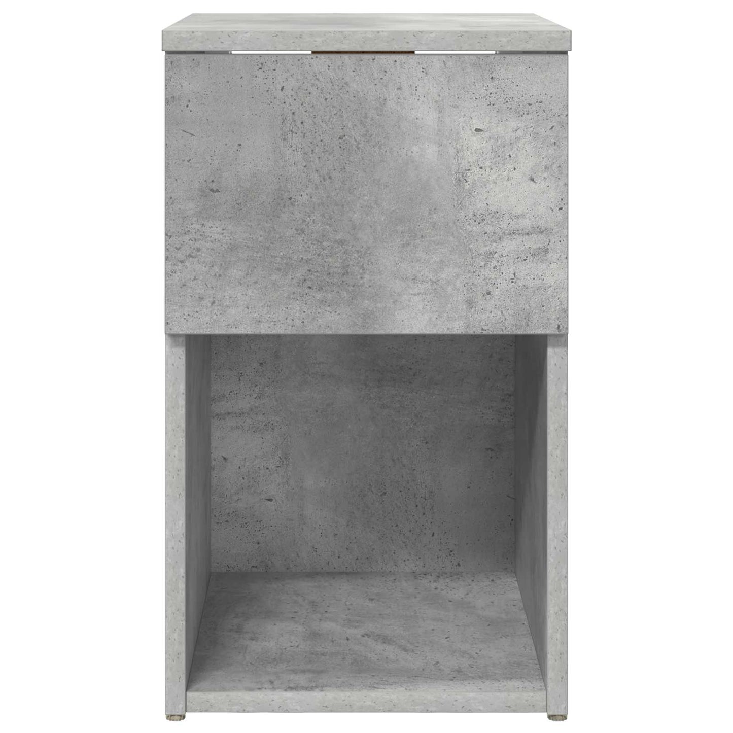 Bed kast 2 pcs Betongrijs 29 x 31,5 x 49 cm Bewerkt hout is nu te koop bij PeponiXL, paradijselijk wonen!