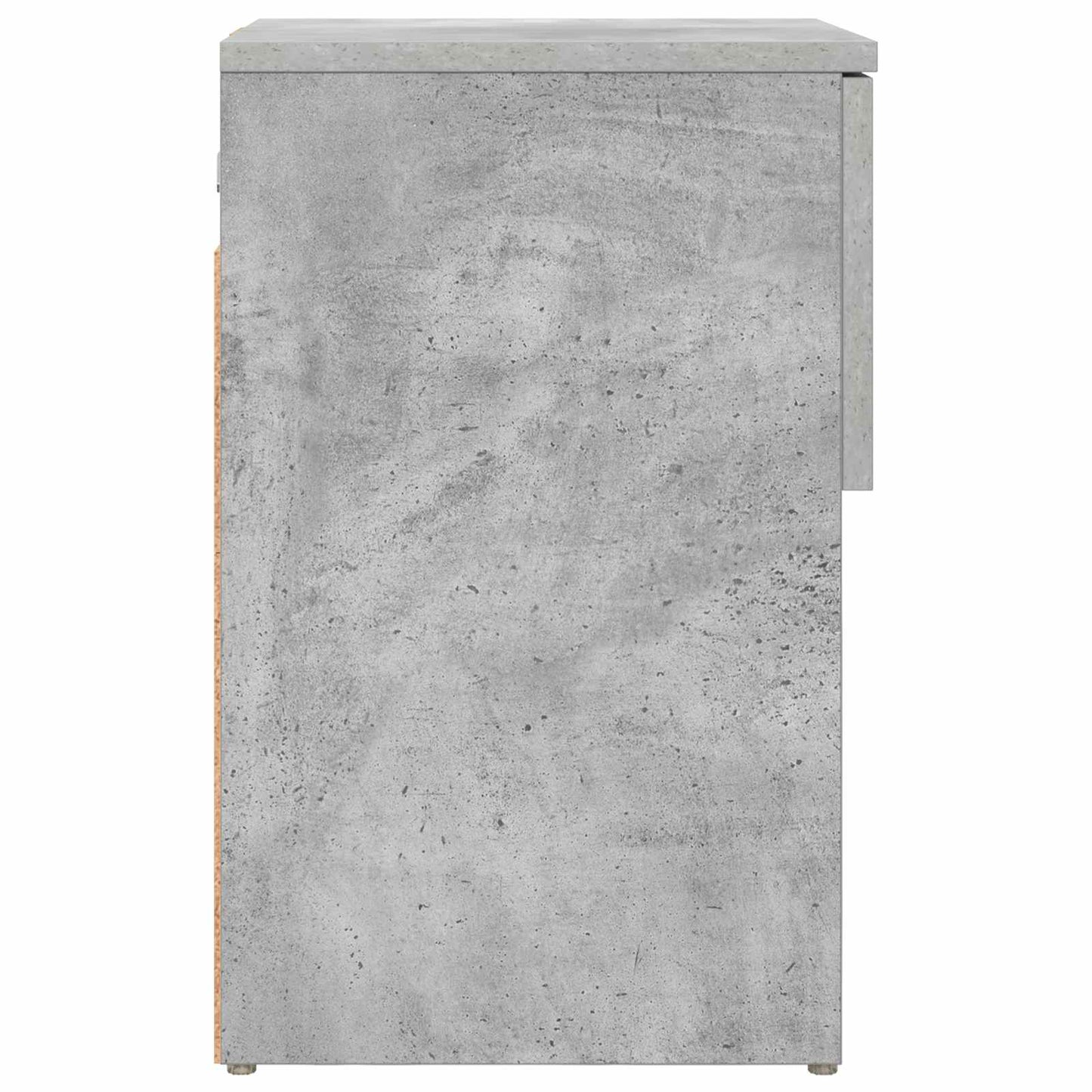Bed kast 2 pcs Betongrijs 29 x 31,5 x 49 cm Bewerkt hout is nu te koop bij PeponiXL, paradijselijk wonen!